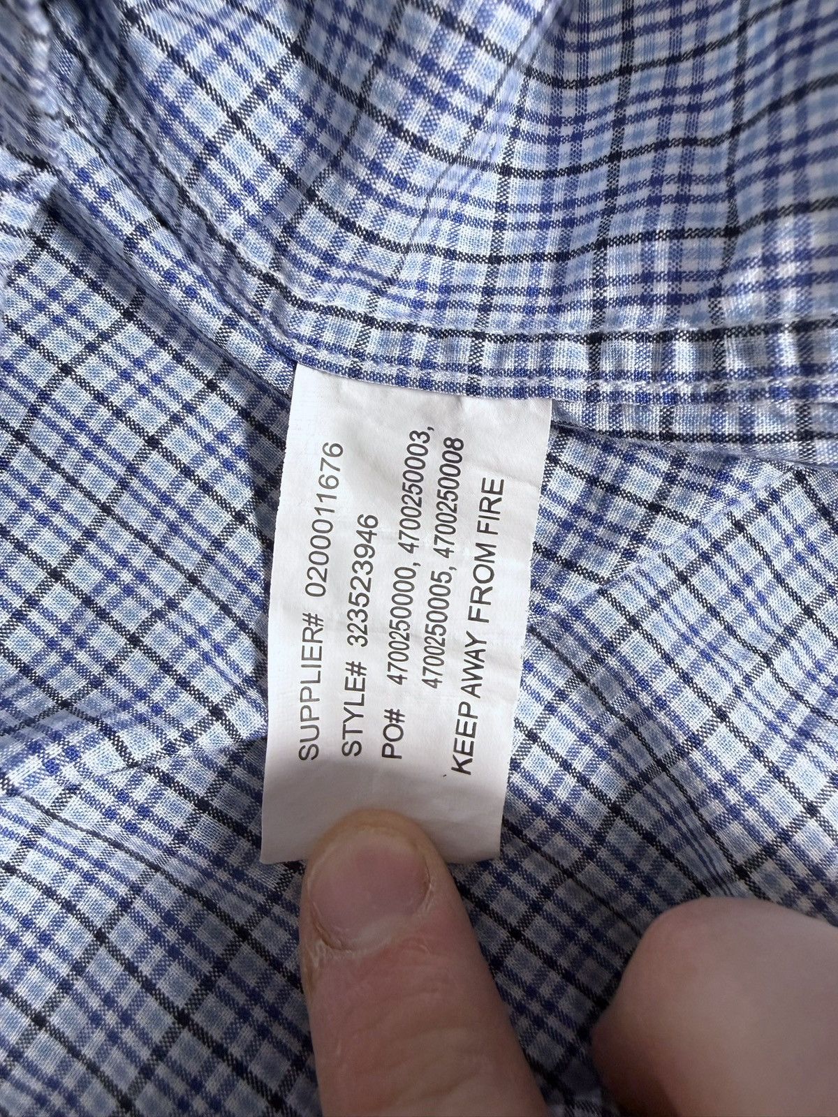 Polo Ralph Lauren Vintage Polo Ralph Lauren Checkered Kid's Button Up Shirt Size US S / EU 44-46 / 1 - 6 Thumbnail
