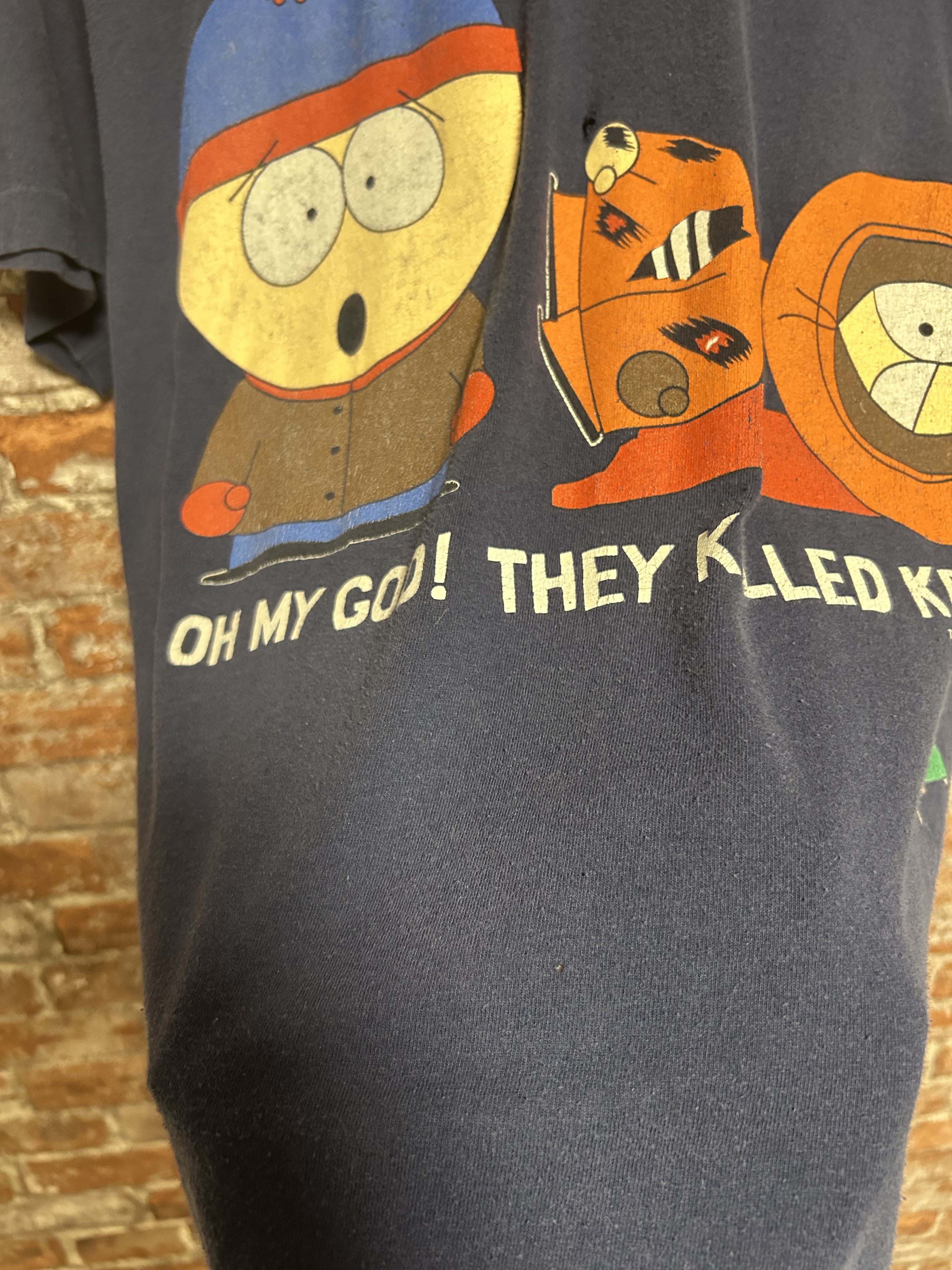 Cartoon Network South Park 1999 Vintage Cartoon Movie Tee Size US M / EU 48-50 / 2 - 20 Thumbnail