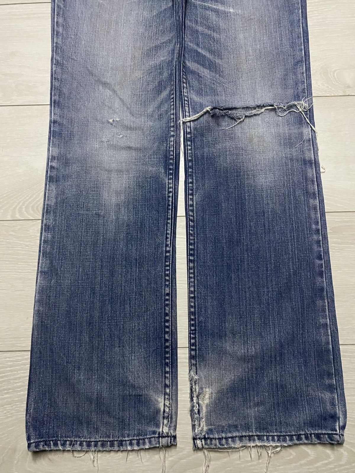 Japanese Brand Vintage Japanese Brand Midas Studd Backpatch Distressed Jean Size US 32 / EU 48 - 5 Thumbnail