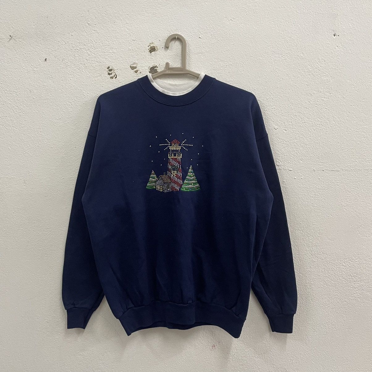 Vintage 🔥Vintage MC Sportswear Chrtistmas Coming Sweatshirts Size US M / EU 48-50 / 2 - 1 Thumbnail
