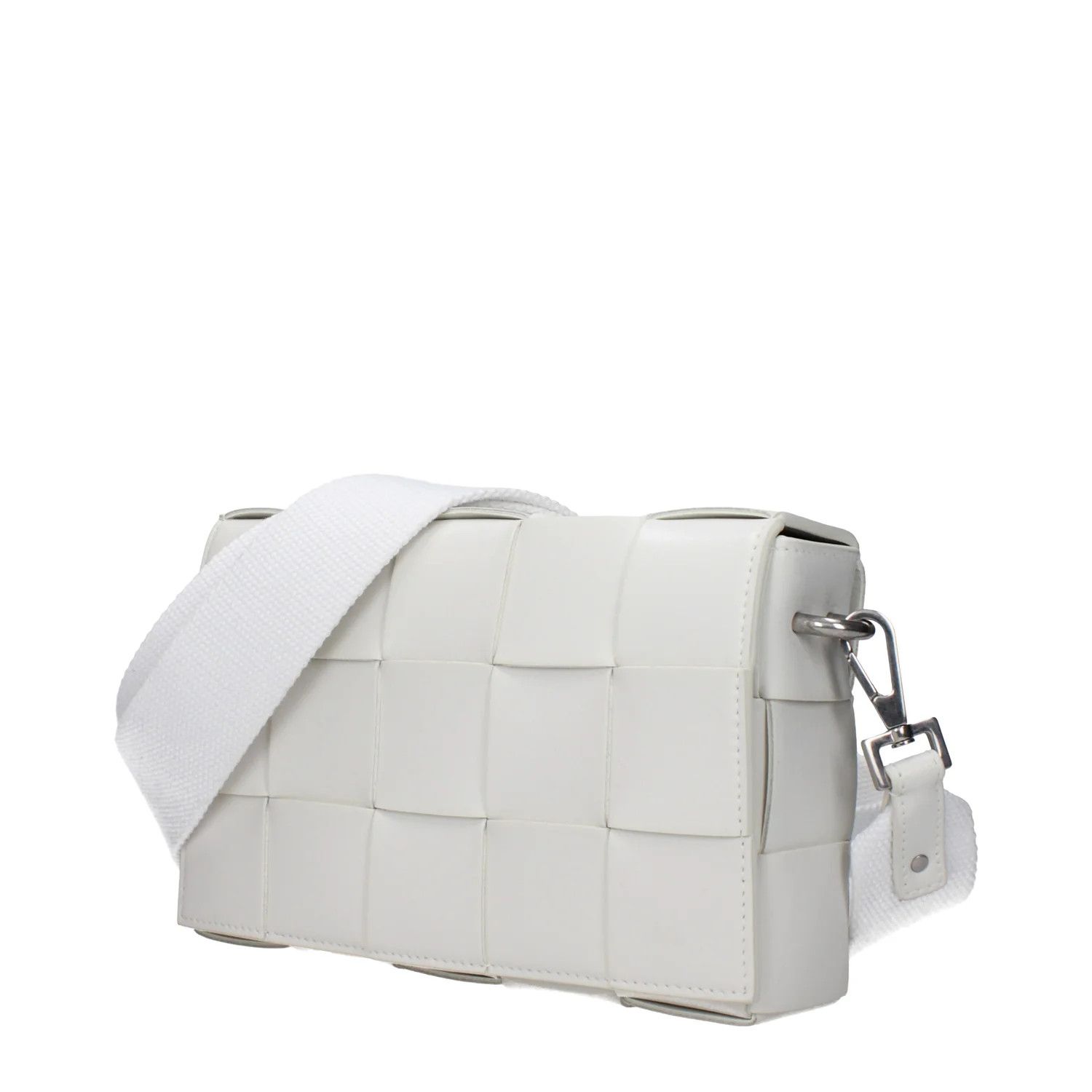 Bottega Veneta ob1o1e0325 Size: OS / Leather Crossbody Bag in White Size ONE SIZE - 2 Thumbnail