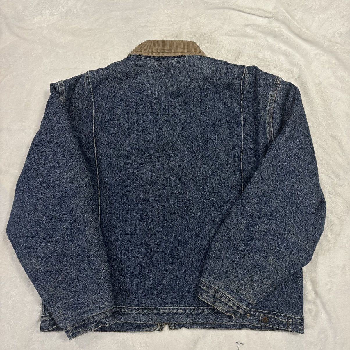 Carhartt Vintage Dickies Denim Detroit Jacket 90s Blanket Lined XXL Size US XXL / EU 58 / 5 - 9 Thumbnail
