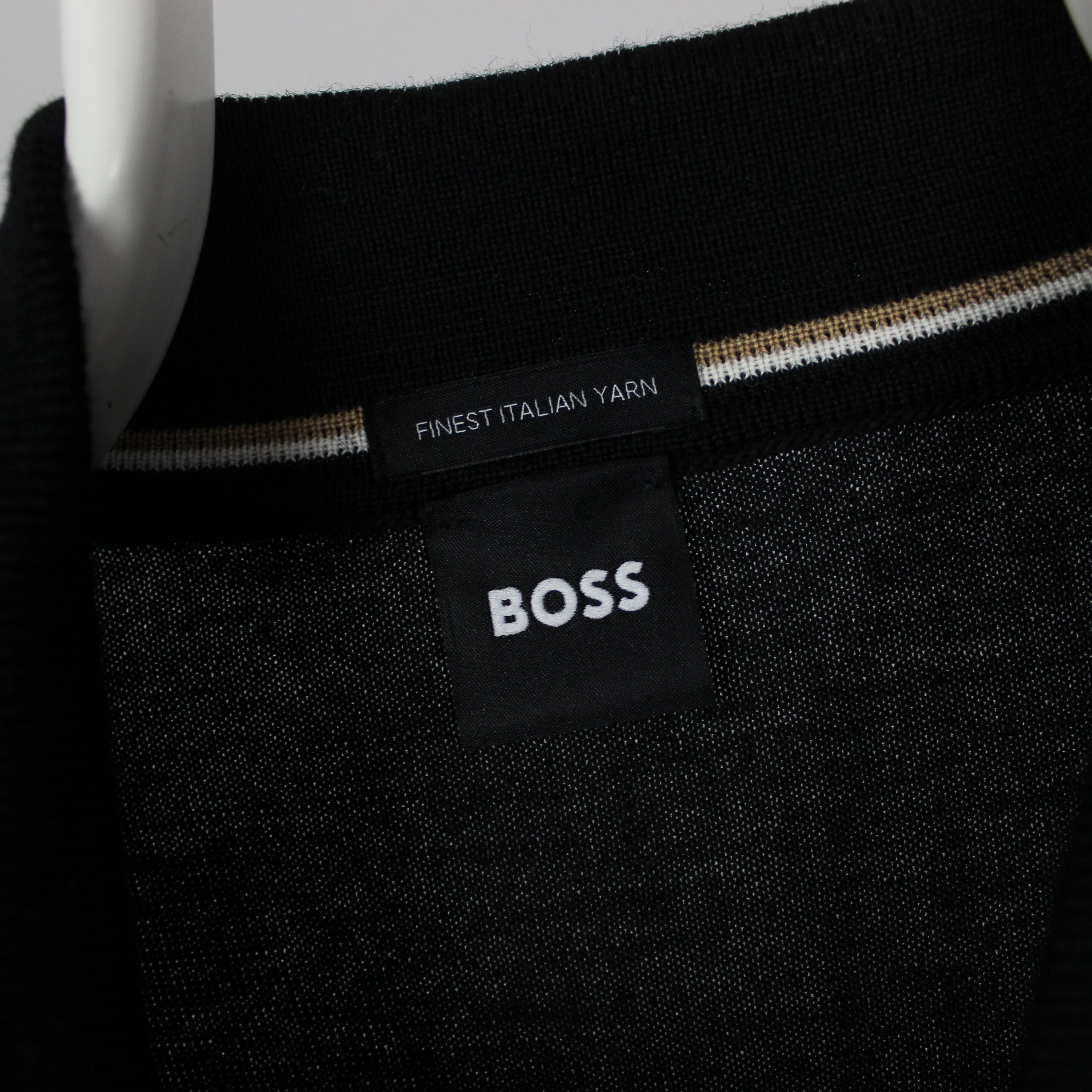 Hugo Boss Hugo boss long sleeve wool men XL black Size US XL / EU 56 / 4 - 4 Thumbnail