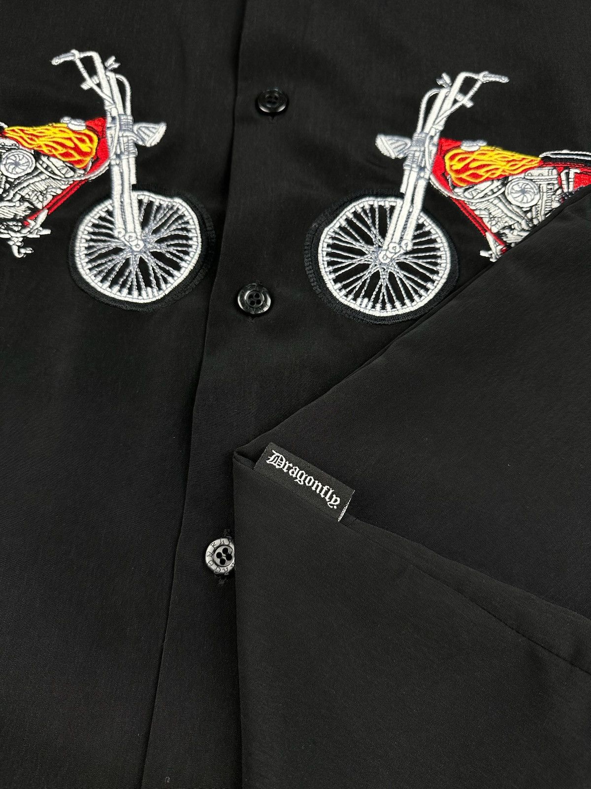 Vintage West Coast Choppers style shirt vintage flame Size US M / EU 48-50 / 2 - 2 Thumbnail