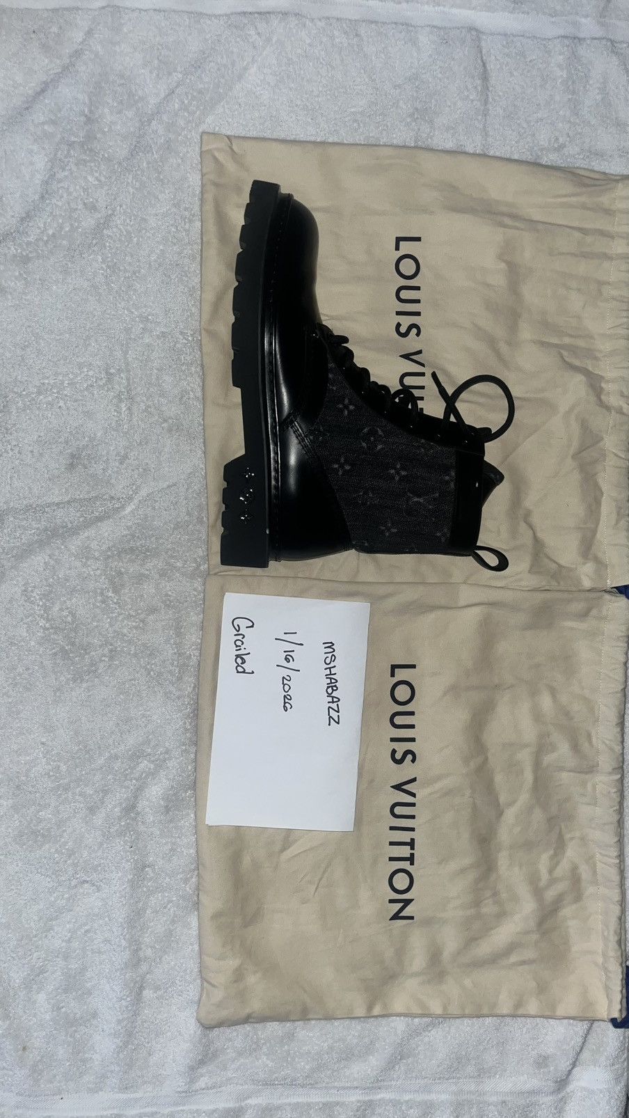 Louis Vuitton Louie Vuitton Boots Ranger Size US 12 / EU 45 - 6 Thumbnail