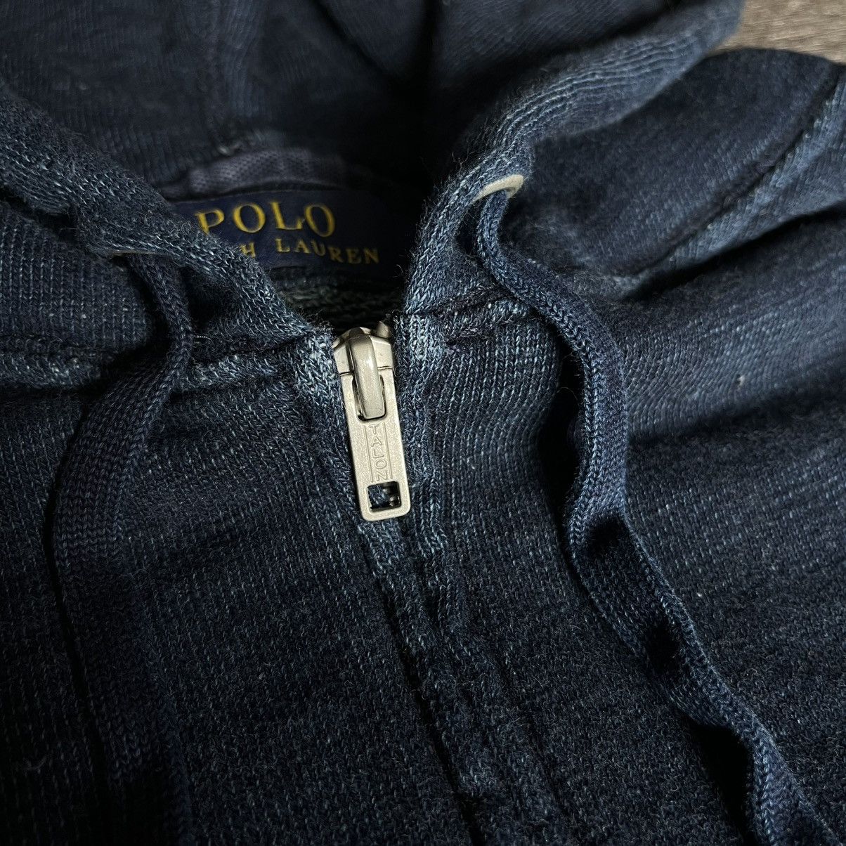 Polo Ralph Lauren Vintage Polo Ralph Lauren Trading Contrast Stitch Zip Hoodie Size US XXL / EU 58 / 5 - 4 Thumbnail