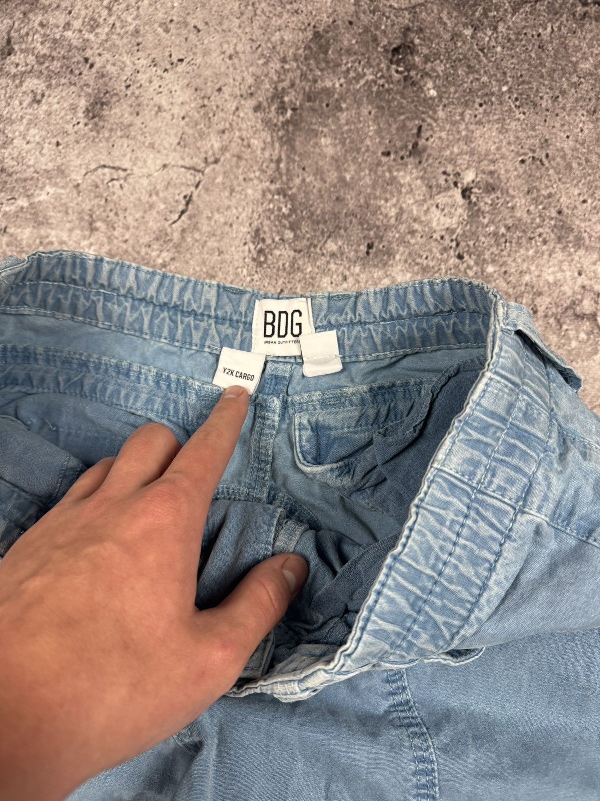 Bdg Vintage BDG Baggy Parachute Cargo Pants Y2KCargo Japanesse Size US 30 / EU 46 - 9 Thumbnail