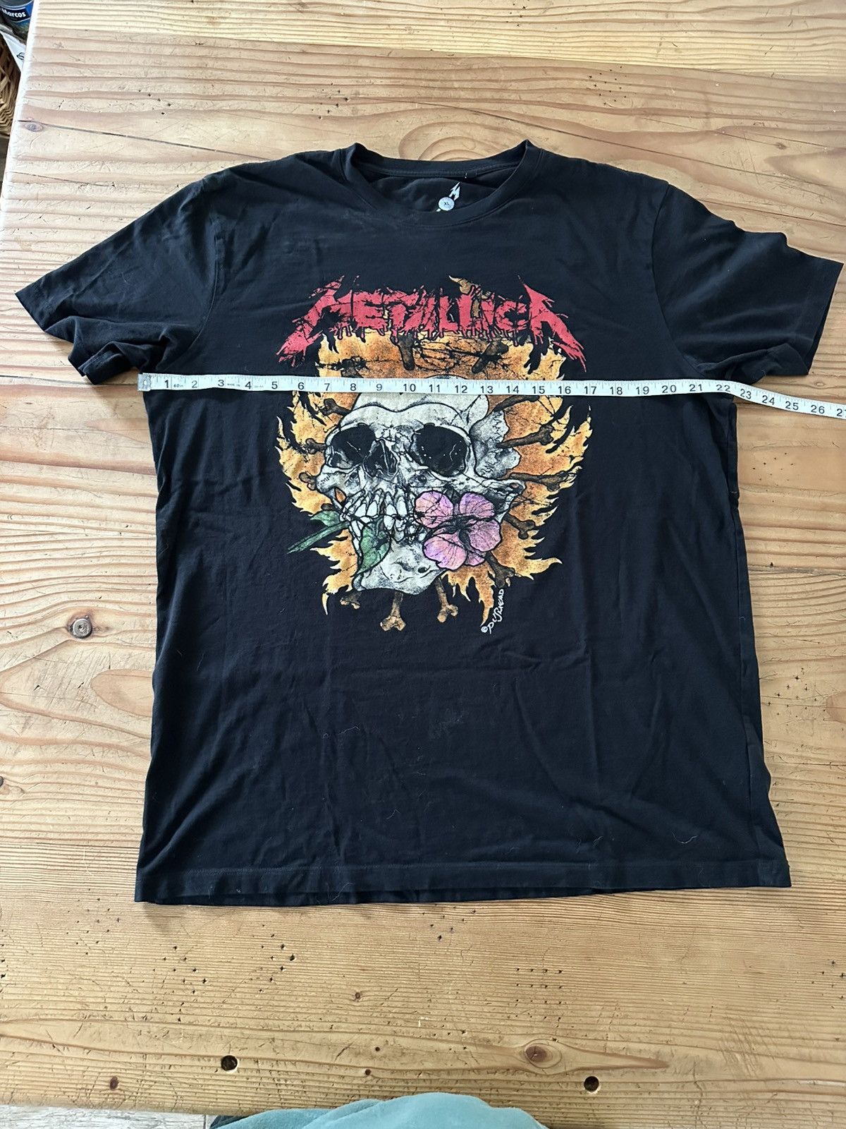 Metallica Vintage Metallica pushead T-shirt Size US XL / EU 56 / 4 - 2 Thumbnail