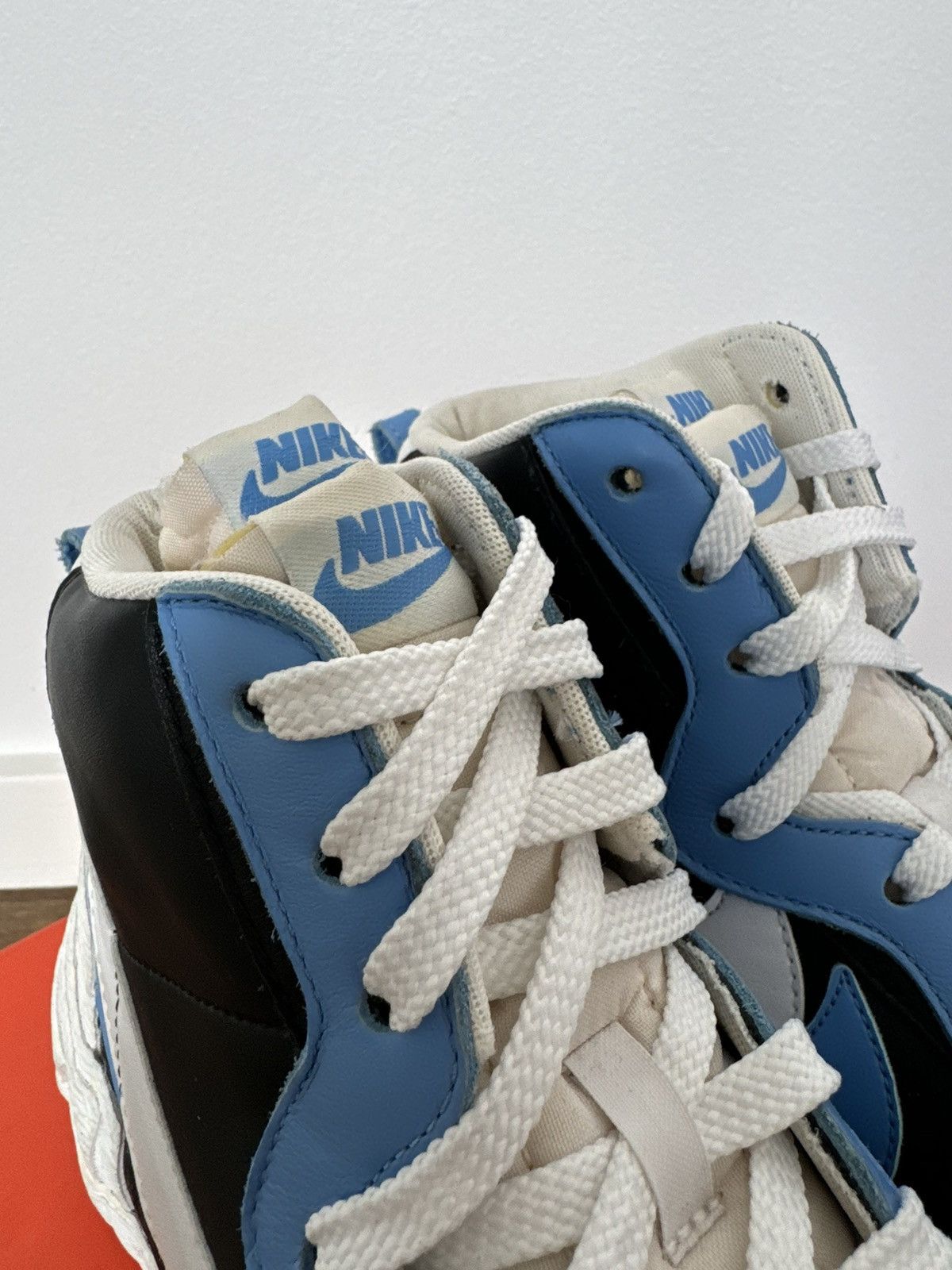 Nike × Sacai Nike Sacai Blazer Mid Blue Size US 11.5 / EU 44-45 - 6 Thumbnail