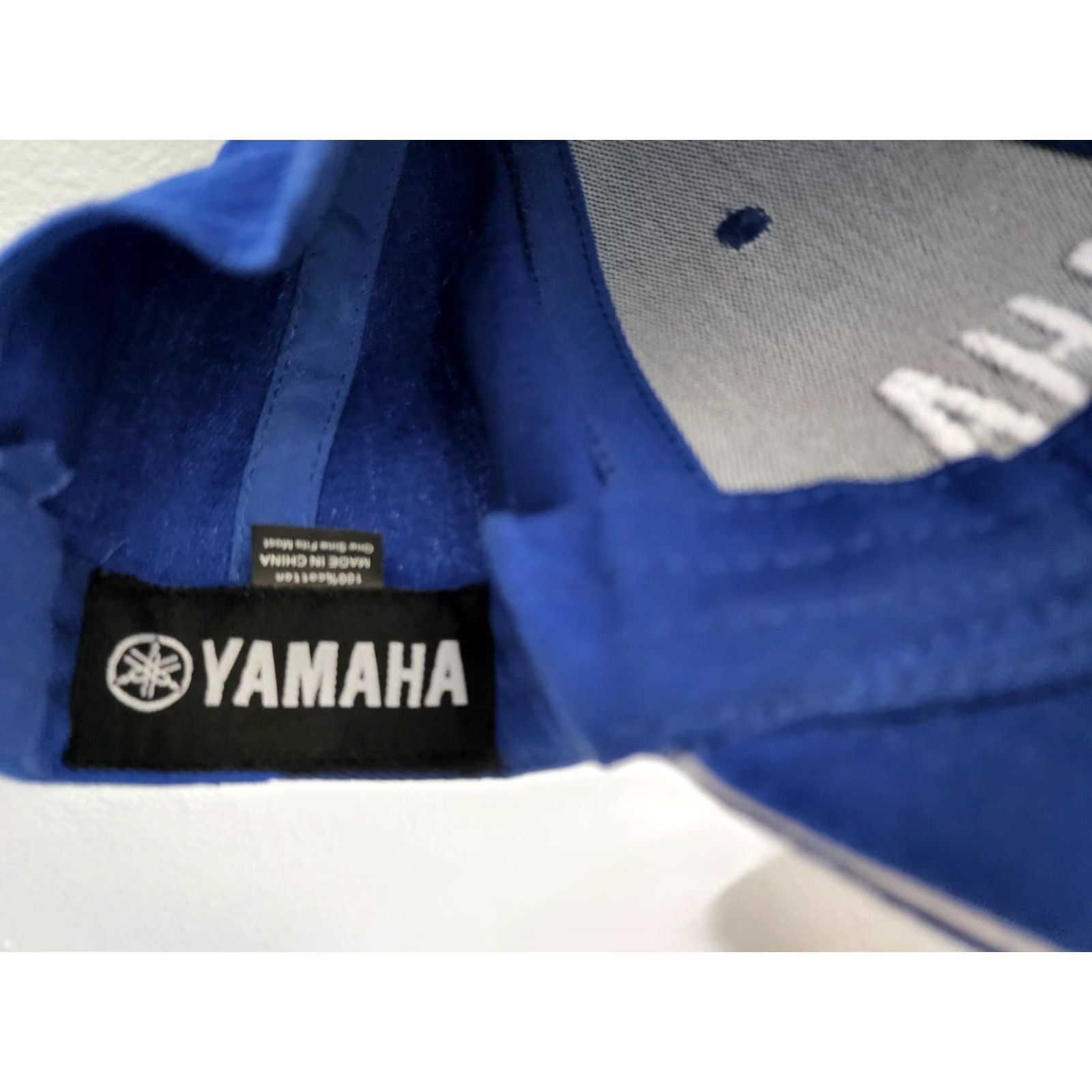 Yamaha YAMAHA Fishing Boating Hat - Officially Licensed Strapback Dad Cap BLUE | Unisex Adults Adjustable Cotton Cap | Fishing and Boating Theme, Vintage: No Size ONE SIZE - 5 Thumbnail