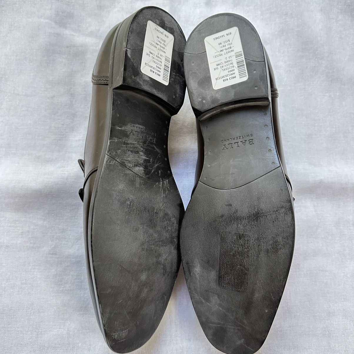 Bally New Bally $975 Lavoli Brown Leather Slip On Loafers 10D Size US 10 / EU 43 - 12 Thumbnail