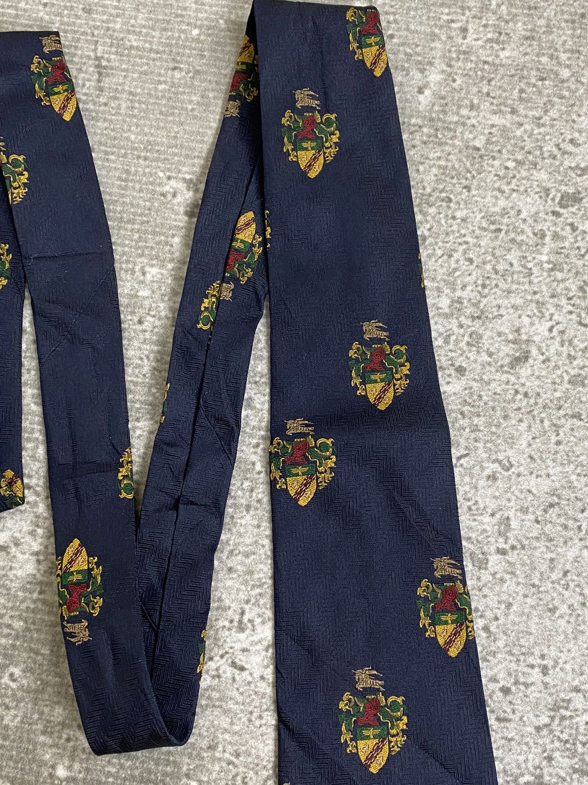 Burberry 90s Burberrys Logo Silk Tie Size ONE SIZE - 3 Thumbnail