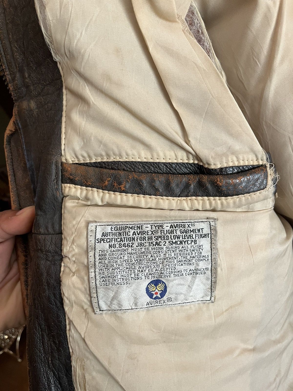 Avirex Vintage Avirex Blue Angels Fighter Pilot Jacket Size US S / EU 44-46 / 1 - 19 Thumbnail