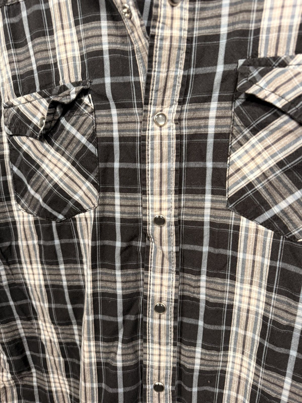 Levi's Vintage Levis Signature Pearl Snap Plaid Western Button Up Size US M / EU 48-50 / 2 - 10 Thumbnail