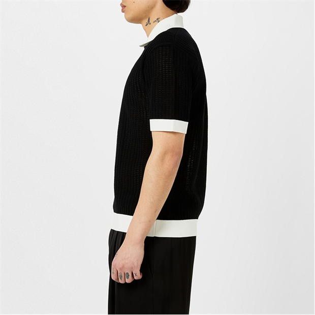Amiri AMIRI Knit Polo Shirt Size US M / EU 48-50 / 2 - 3 Thumbnail