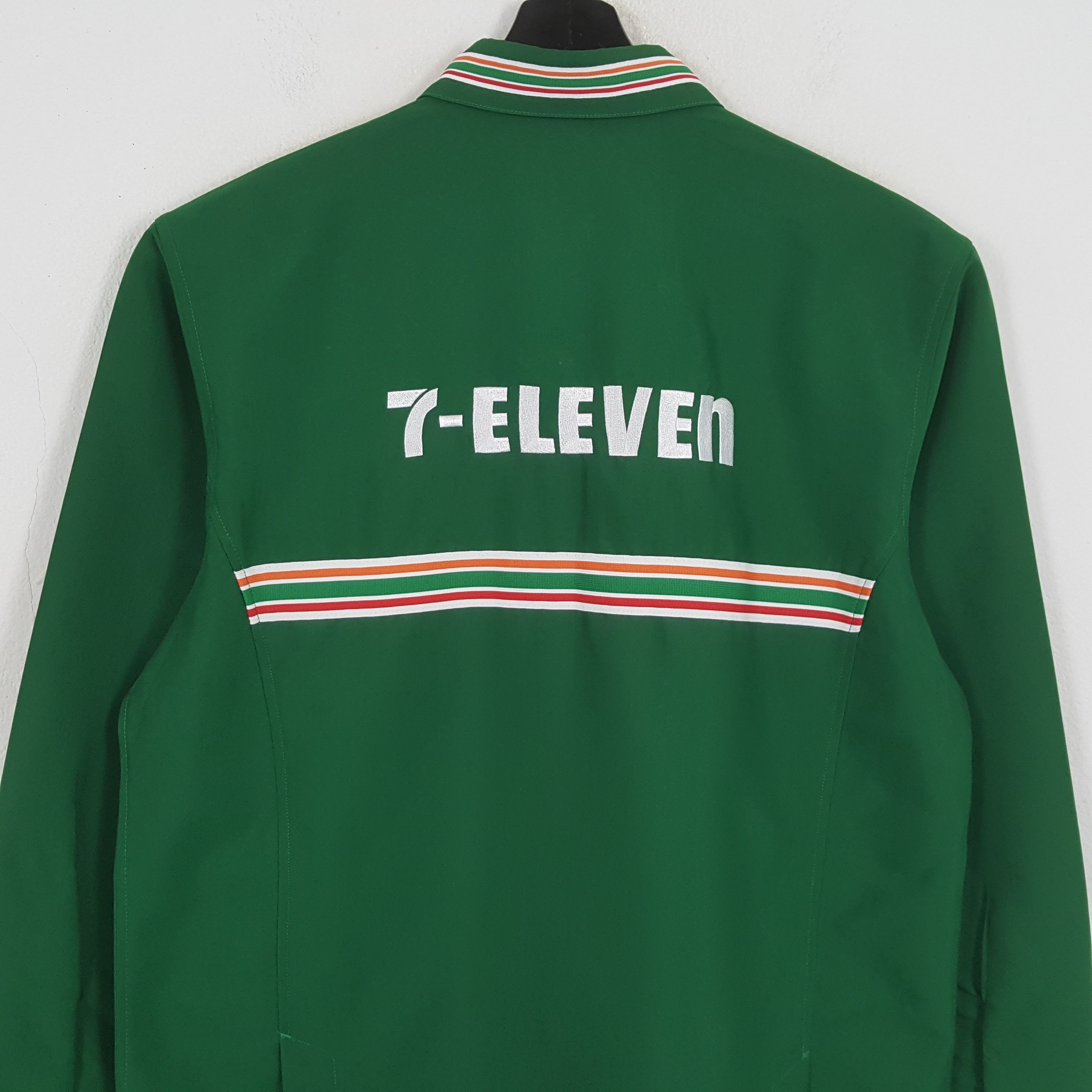 Japanese Brand × Vintage 7 ELEVEn Japanese Workers Uniform Jacket Size US L / EU 52-54 / 3 - 2 Thumbnail