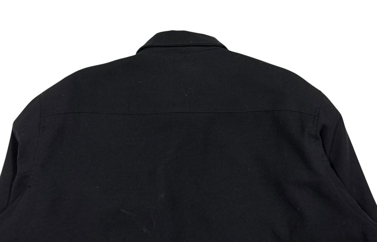 Garment Reproduction of Workers Vtg🔥80’s Gabardine Wool Worker Patch Pocket Boxy Jacket Size US L / EU 52-54 / 3 - 8 Thumbnail