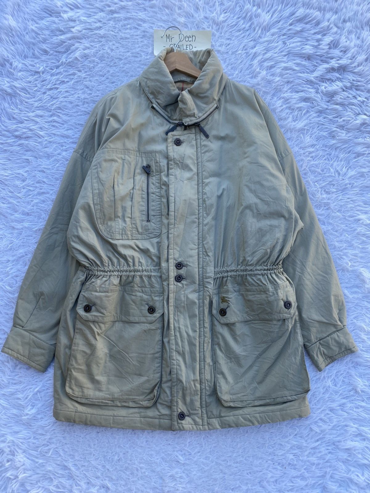 Burberry Rare Vintage 90s Burberry Parka Coat Jacket Size US L / EU 52-54 / 3 - 2 Thumbnail
