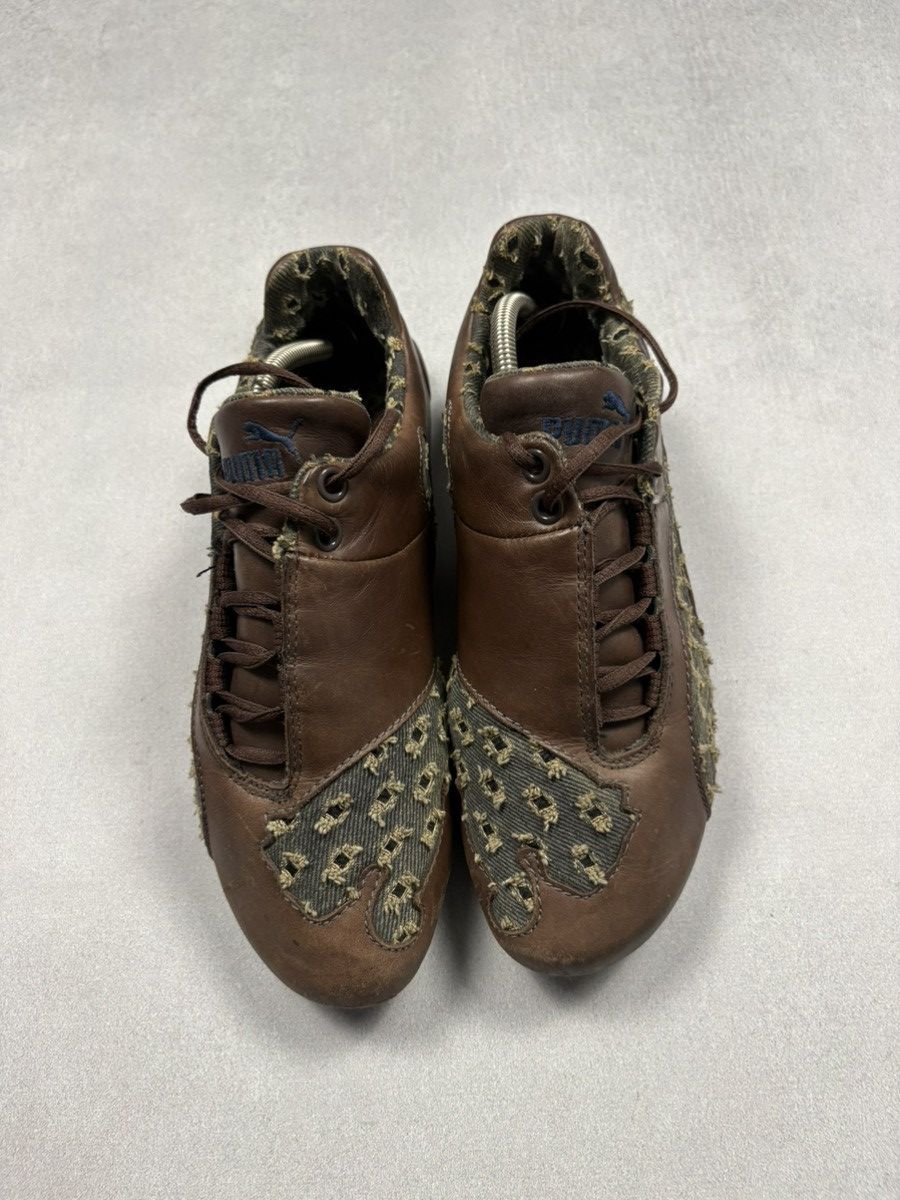 Puma Archive Puma Future Cat Lo Jeans Brown Sneakers 2000s Y2K Size US 7 / EU 40 - 2 Thumbnail