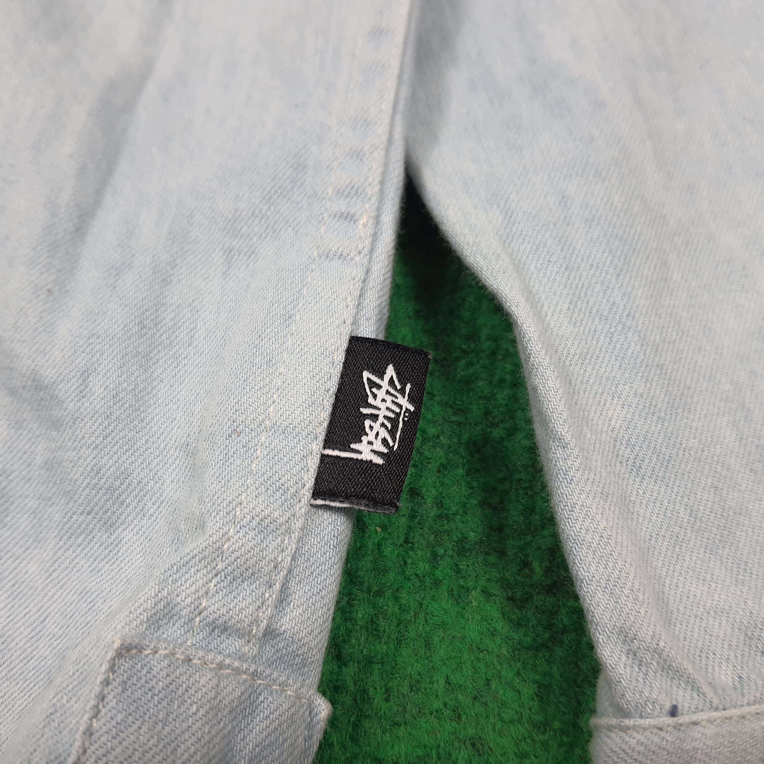 Stussy Vintage Stussy Custom Logo Button Up Shirt C285N36 Size US XL / EU 56 / 4 - 5 Thumbnail