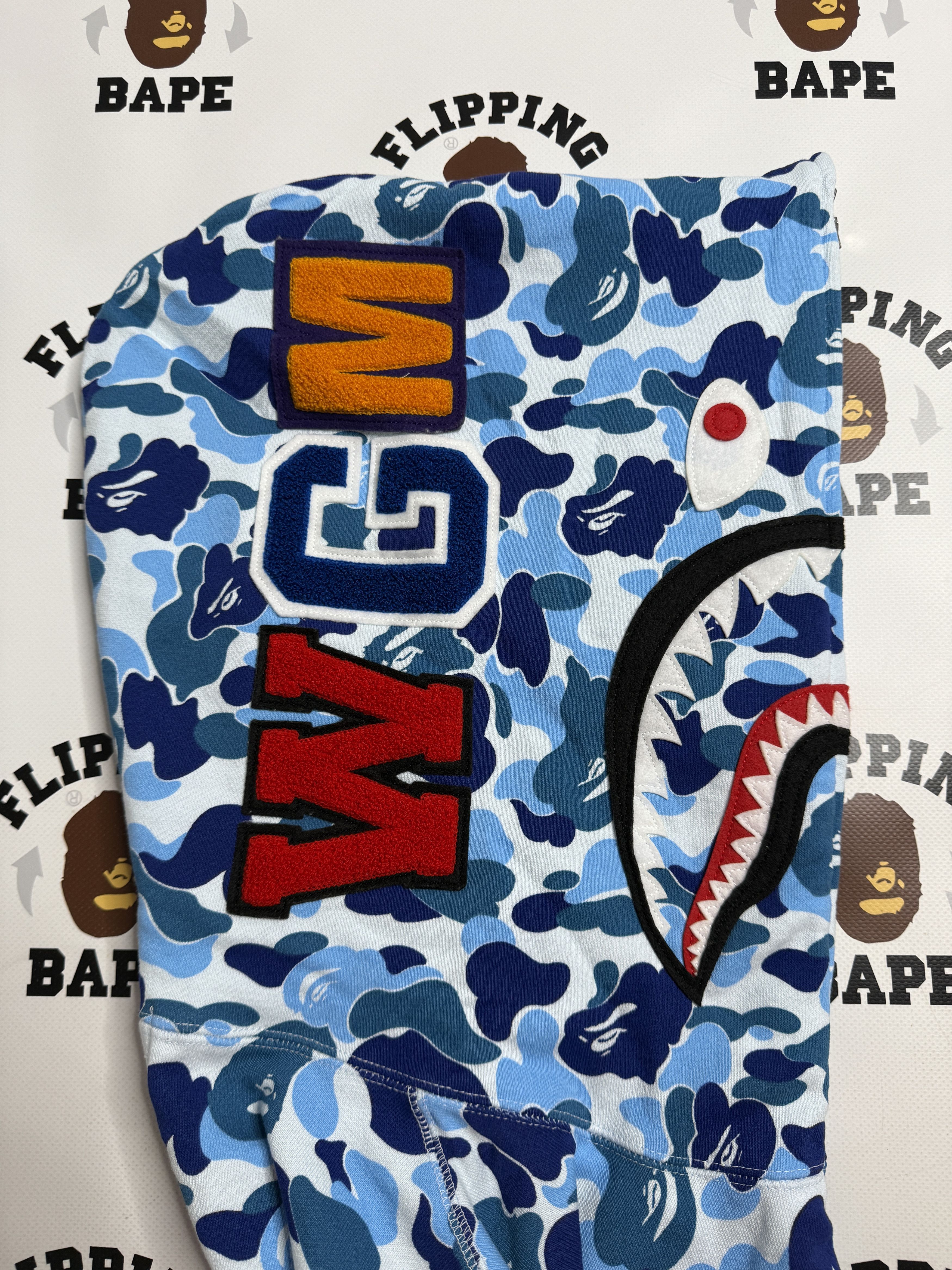 Bape BAPE ABC CAMO SHARK FULL ZIP HOODIE Size US M / EU 48-50 / 2 - 3 Thumbnail