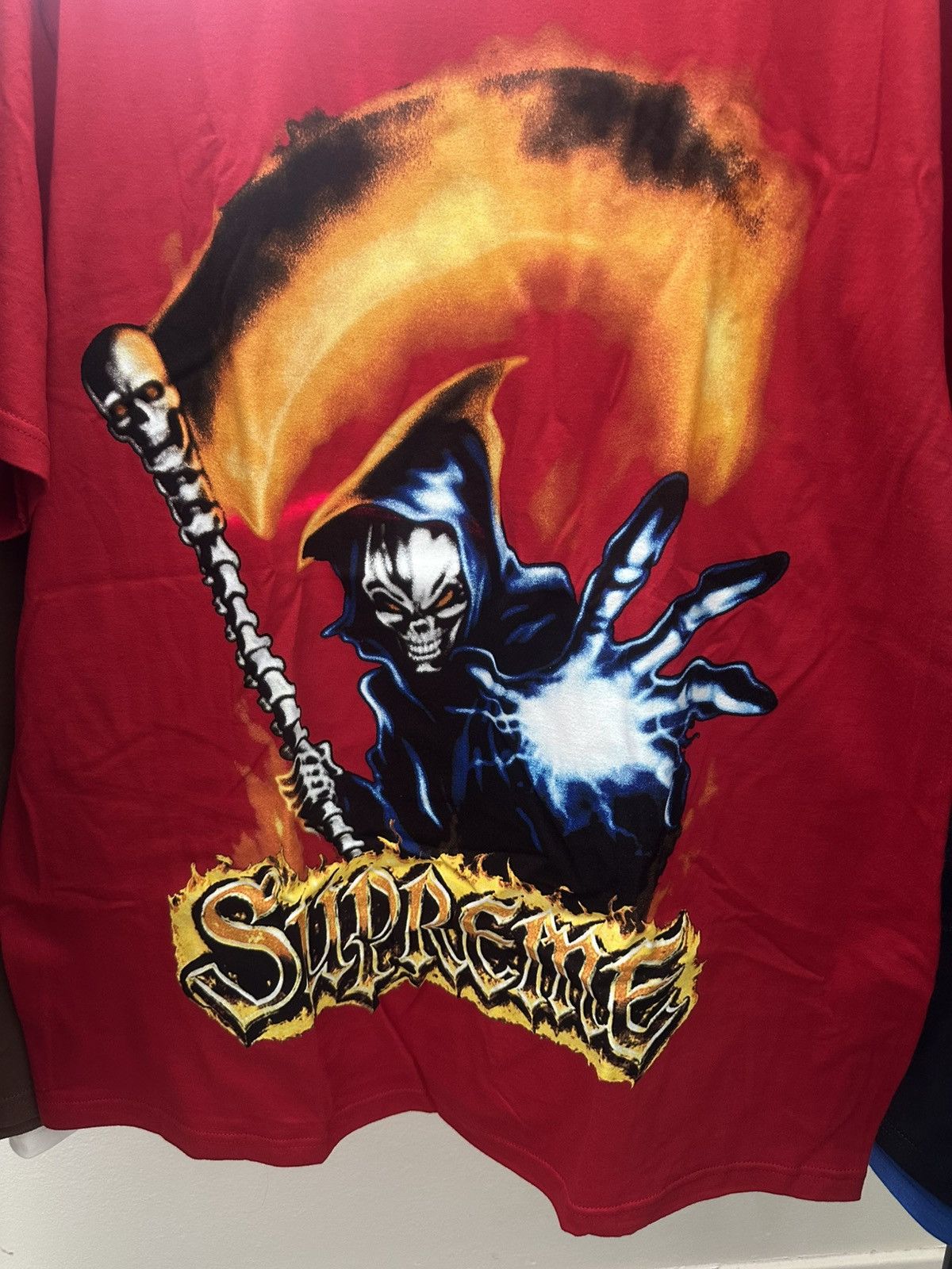 Supreme Supreme grim reaper tee Size US XL / EU 56 / 4 - 2 Thumbnail