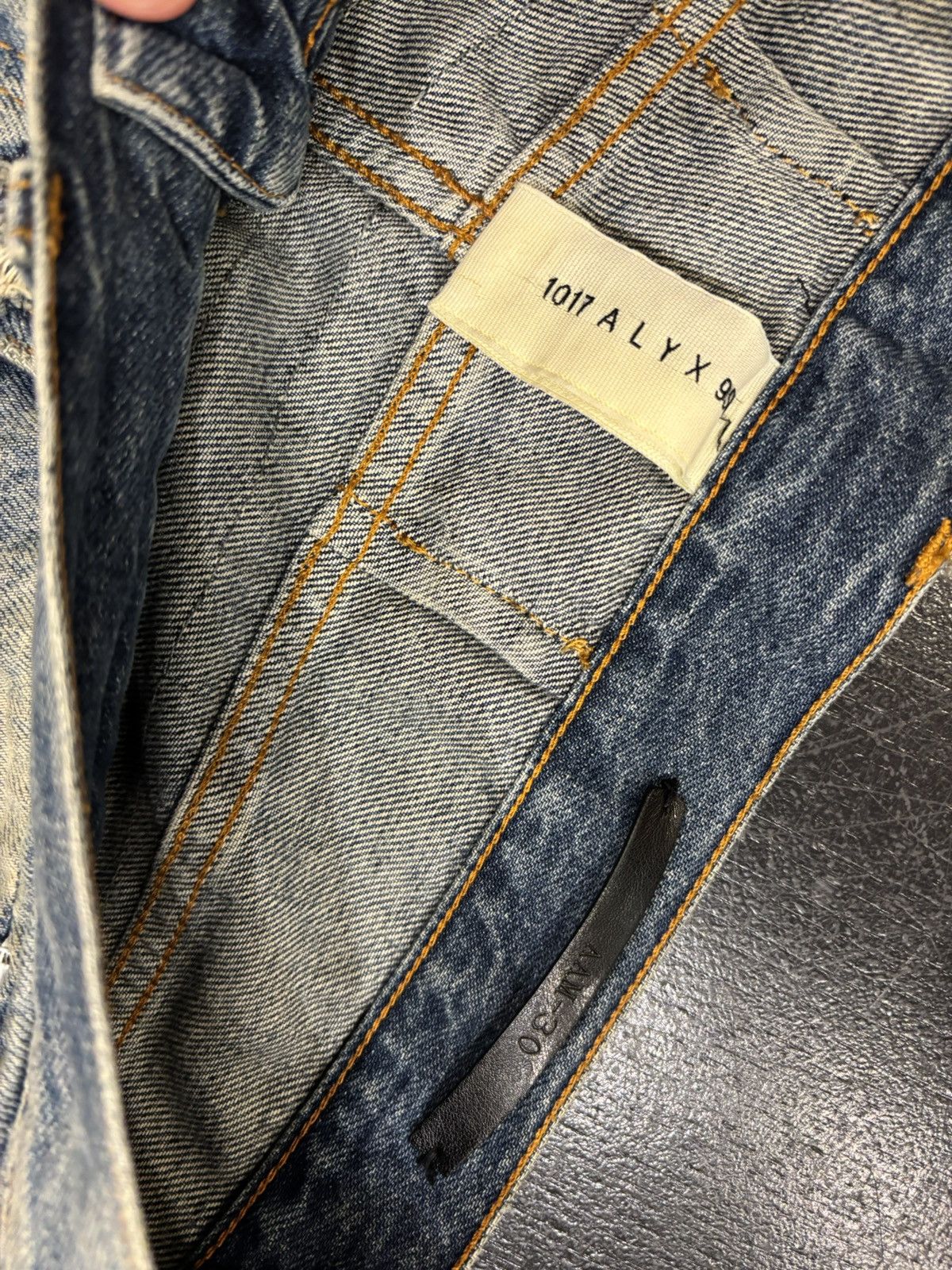 1017 ALYX 9SM 1017 Alyx 9sm X Blackmeans Salvaged Denim Jeans Size US 30 / EU 46 - 3 Thumbnail