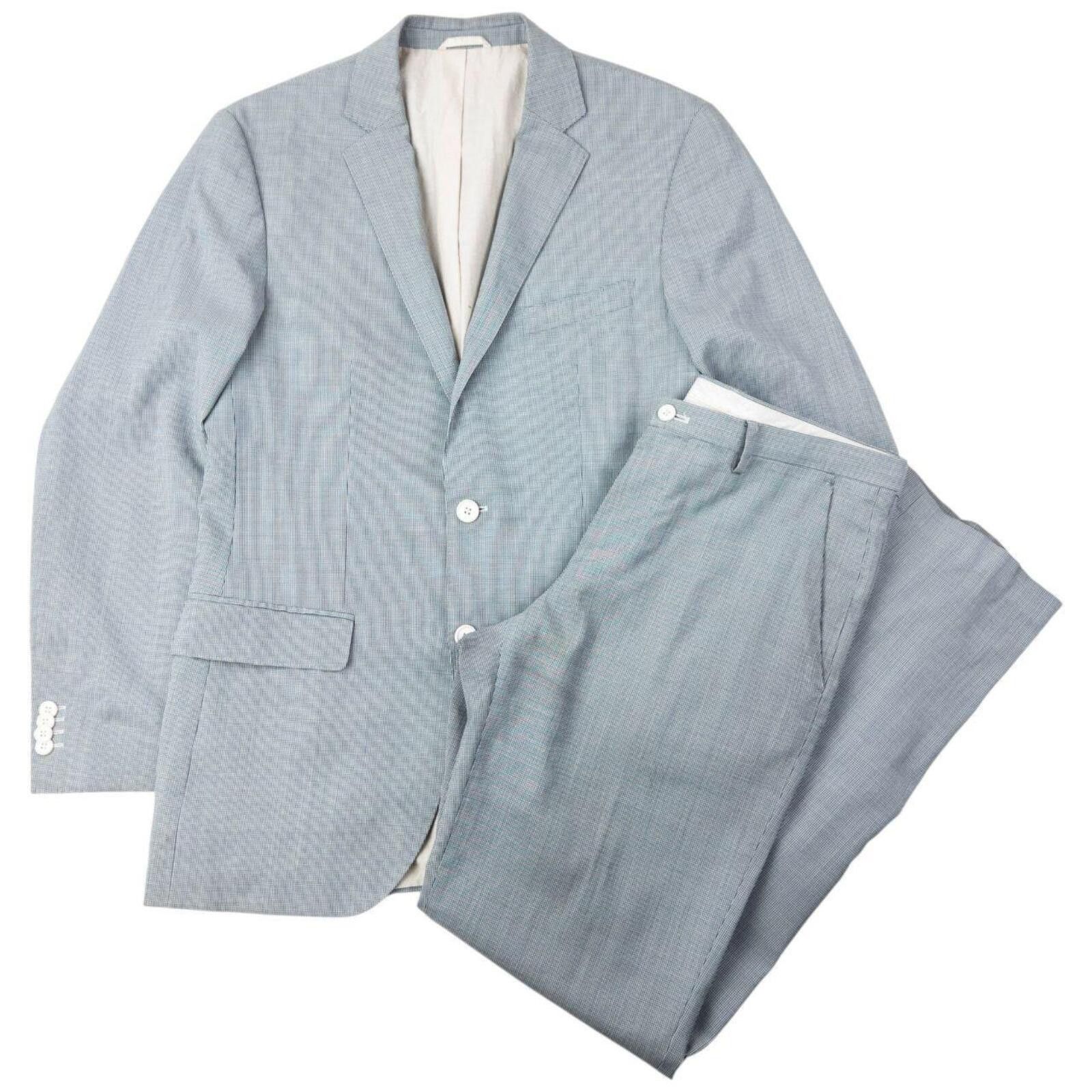 Hugo Boss Vintage Hugo Boss Jacket & Trousers Suit Set Size Size 38R - 1 Thumbnail