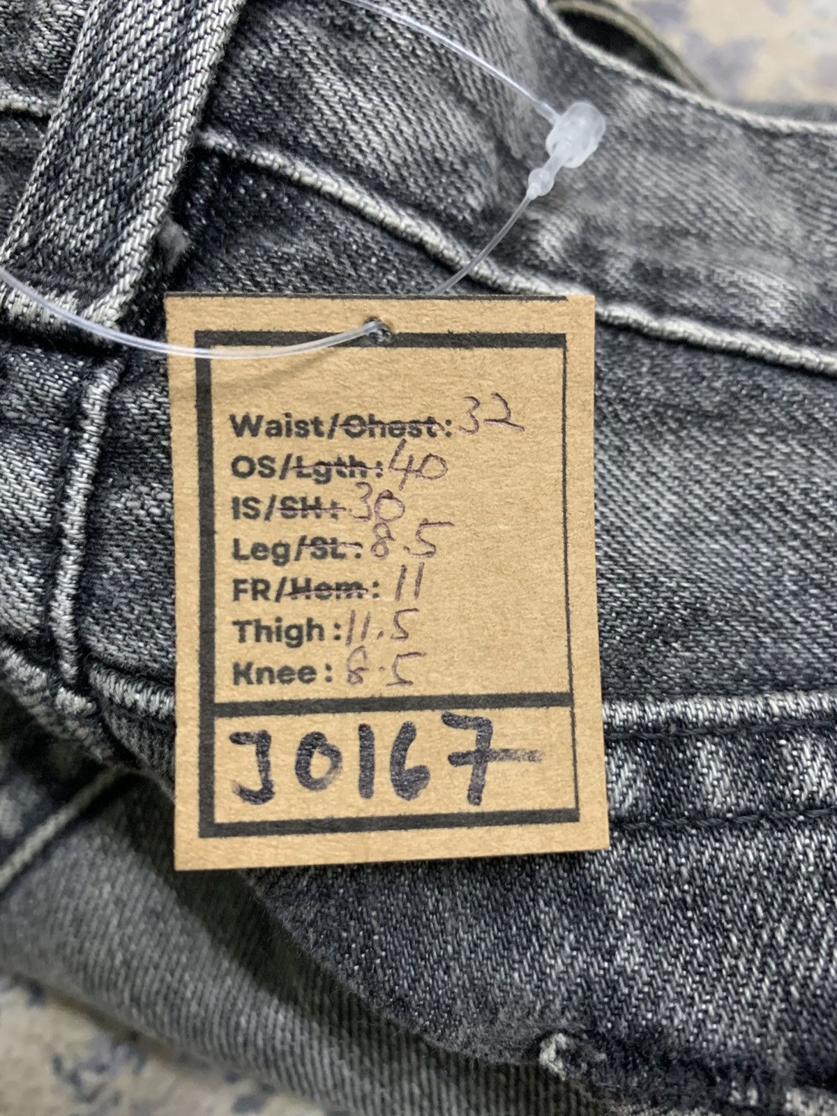 Levi's Vintage Levi's Washed Grey Flared Bootcut Jeans Y2K Red Tab Size US 32 / EU 48 - 20 Thumbnail