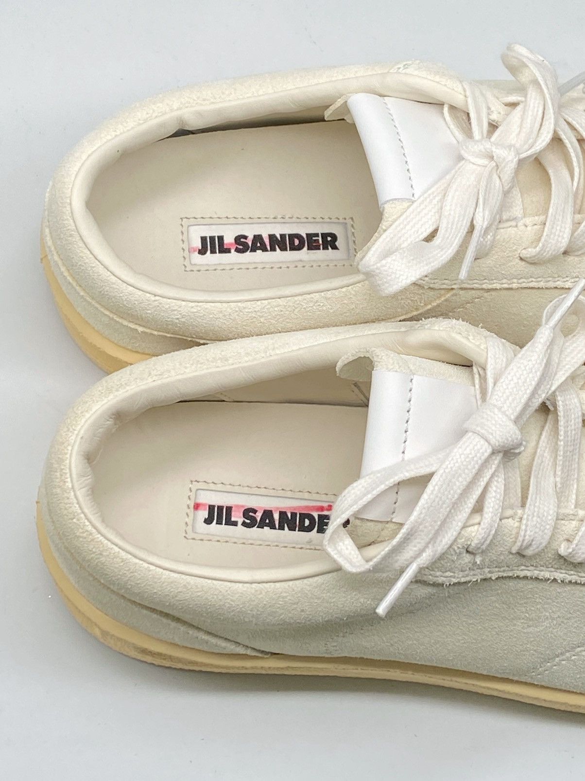Jil Sander Jil Sander Suede Low Top Sneakers size 43/us size 10 Size US 10 / EU 43 - 10 Thumbnail