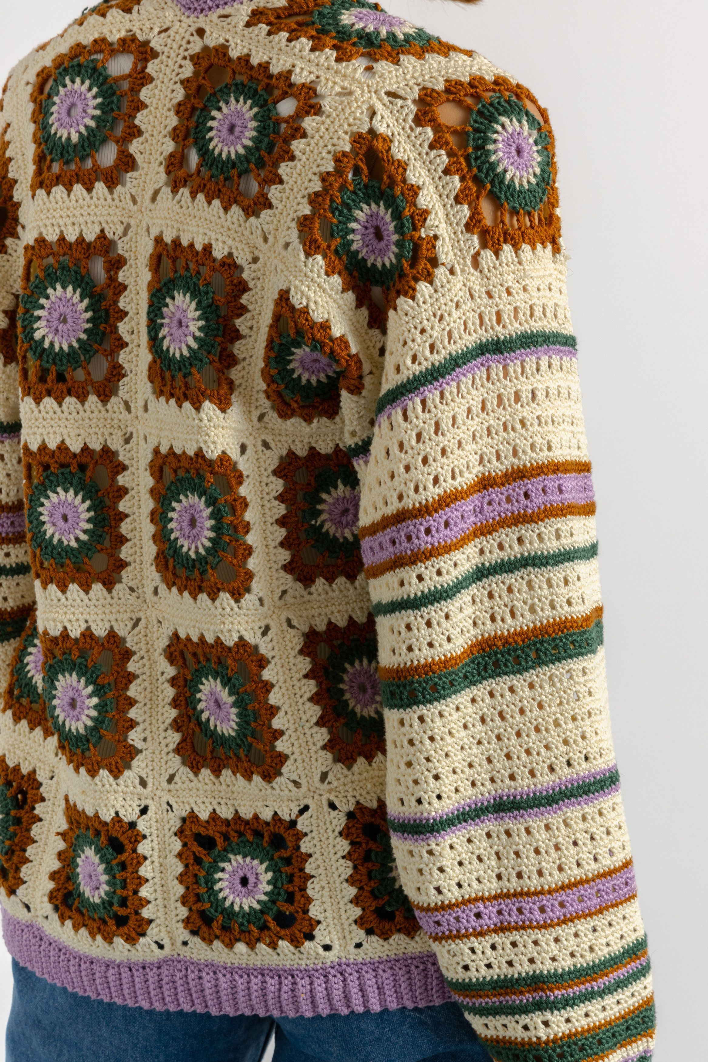 Vintage Vintage Woman Lace Cardigan Size Medium 6188 Size M / US 6-8 / IT 42-44 - 5 Thumbnail