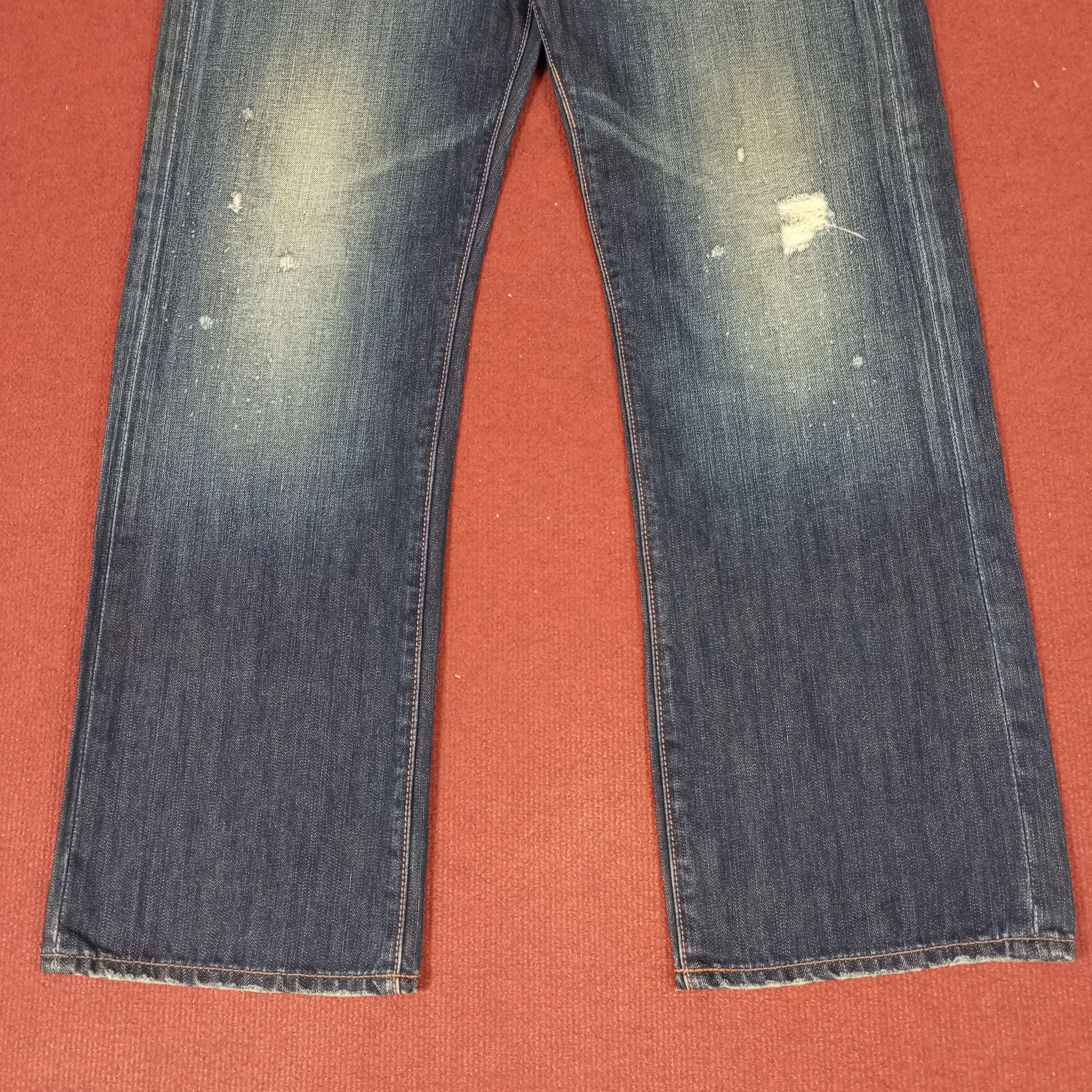 Christian Audigier Ed Hardy Tiger Design Fashion Style Jeans Size US 32 / EU 48 - 6 Thumbnail