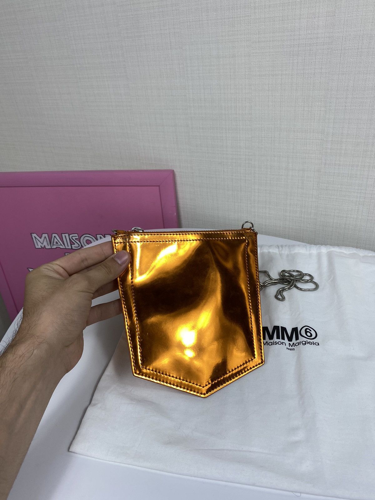 Maison Margiela Maison Margiela MM6 Vinyl Pouch Bag Size ONE SIZE - 3 Thumbnail