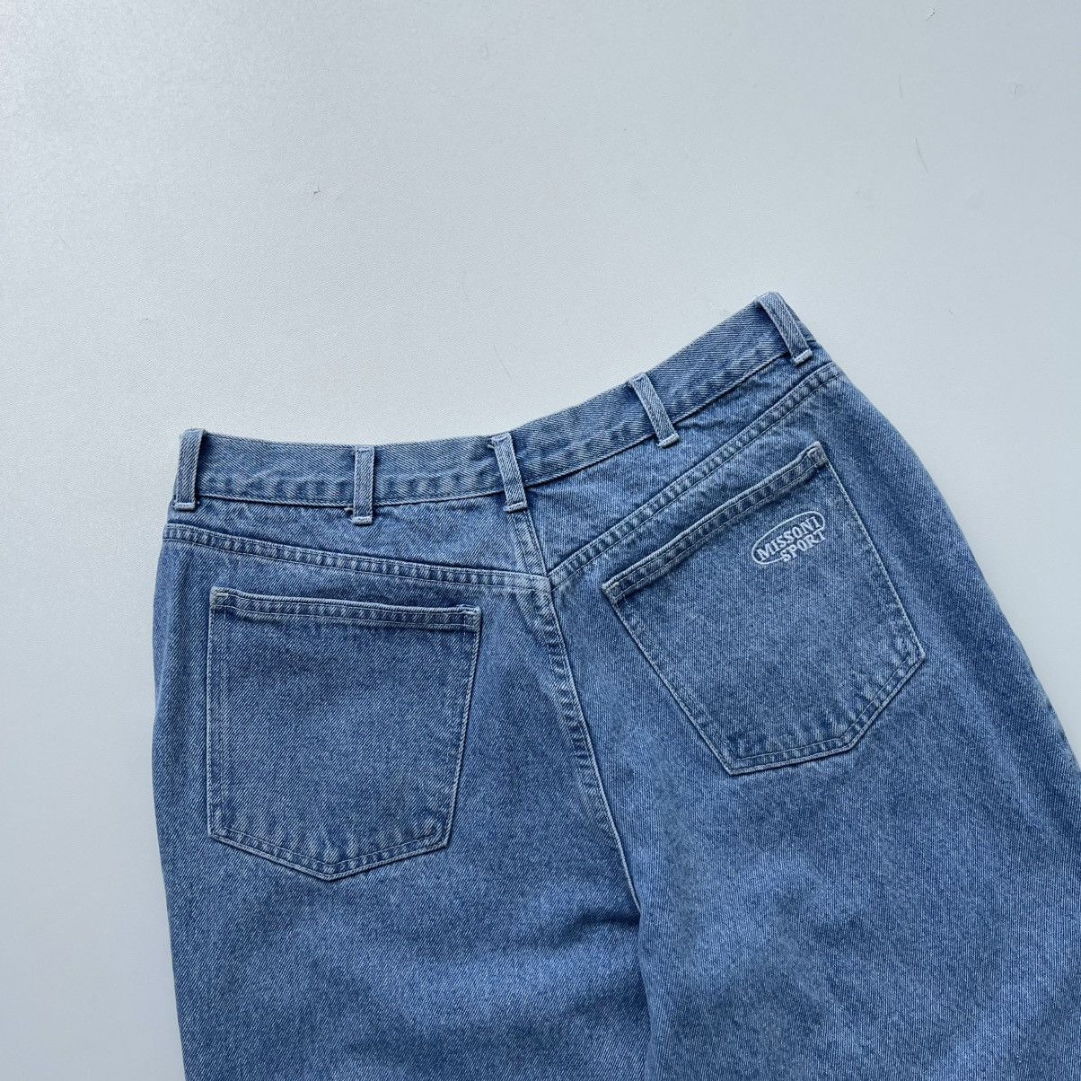 Missoni Missoni Sport Denim Cotton Baggy Vintage Jeans Stone Washed Size US 30 / EU 46 - 6 Thumbnail