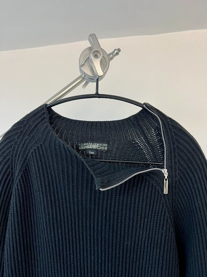 Jean Paul Gaultier Jean Paul GAULTIER size os Diagonal Zip Sweater 2503-Nexta Size US M / EU 48-50 / 2 - 3 Thumbnail