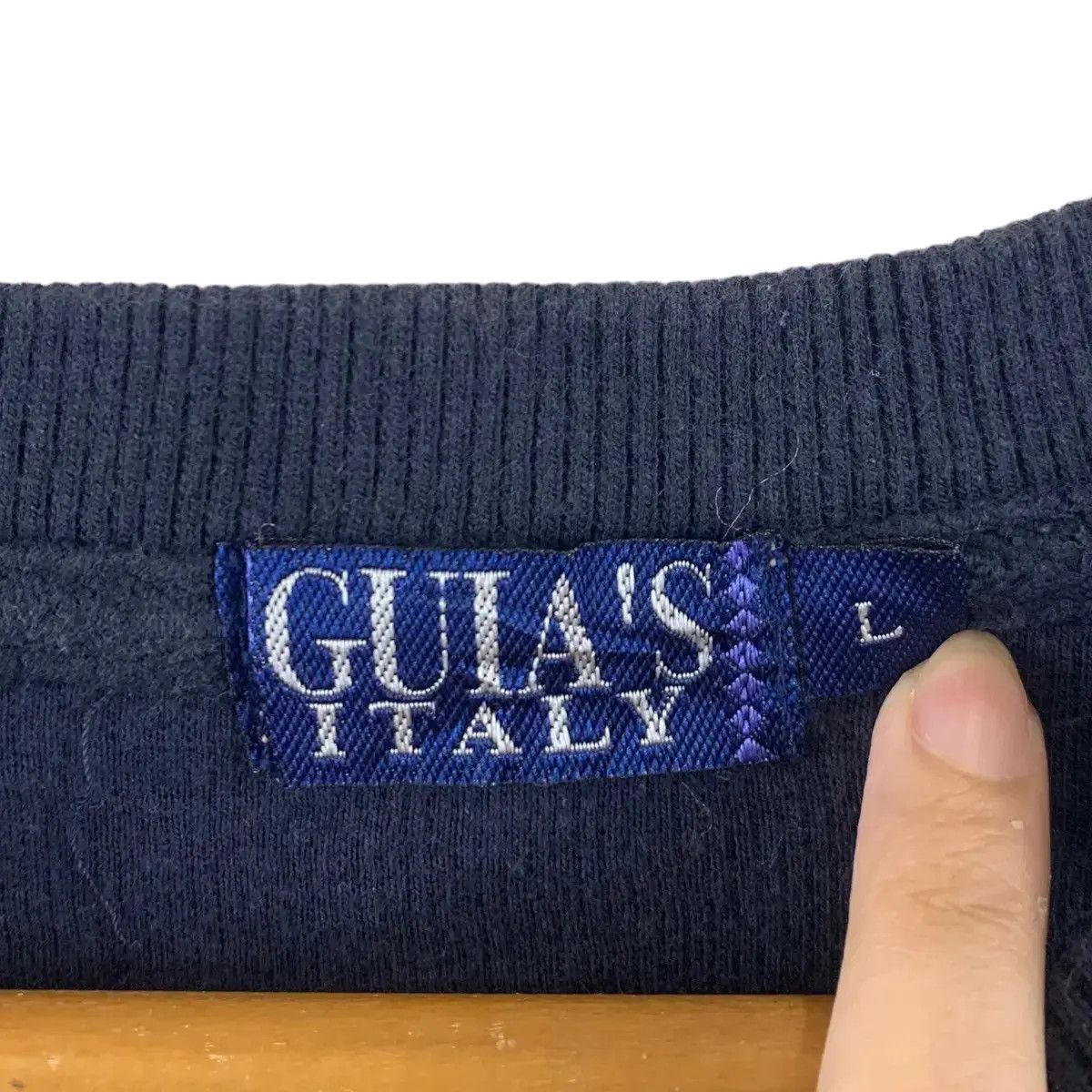 Vintage Vintage GUIA’S ITALY BIRD PARADISE Crest Sweatshirt Size L / US 10 / IT 46 - 3 Thumbnail