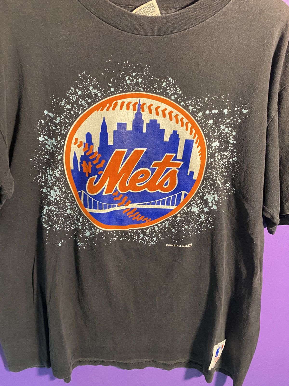 Nutmeg Vintage 1989 Nutmeg New York mets baseball t-shirt Size US XL / EU 56 / 4 - 3 Thumbnail