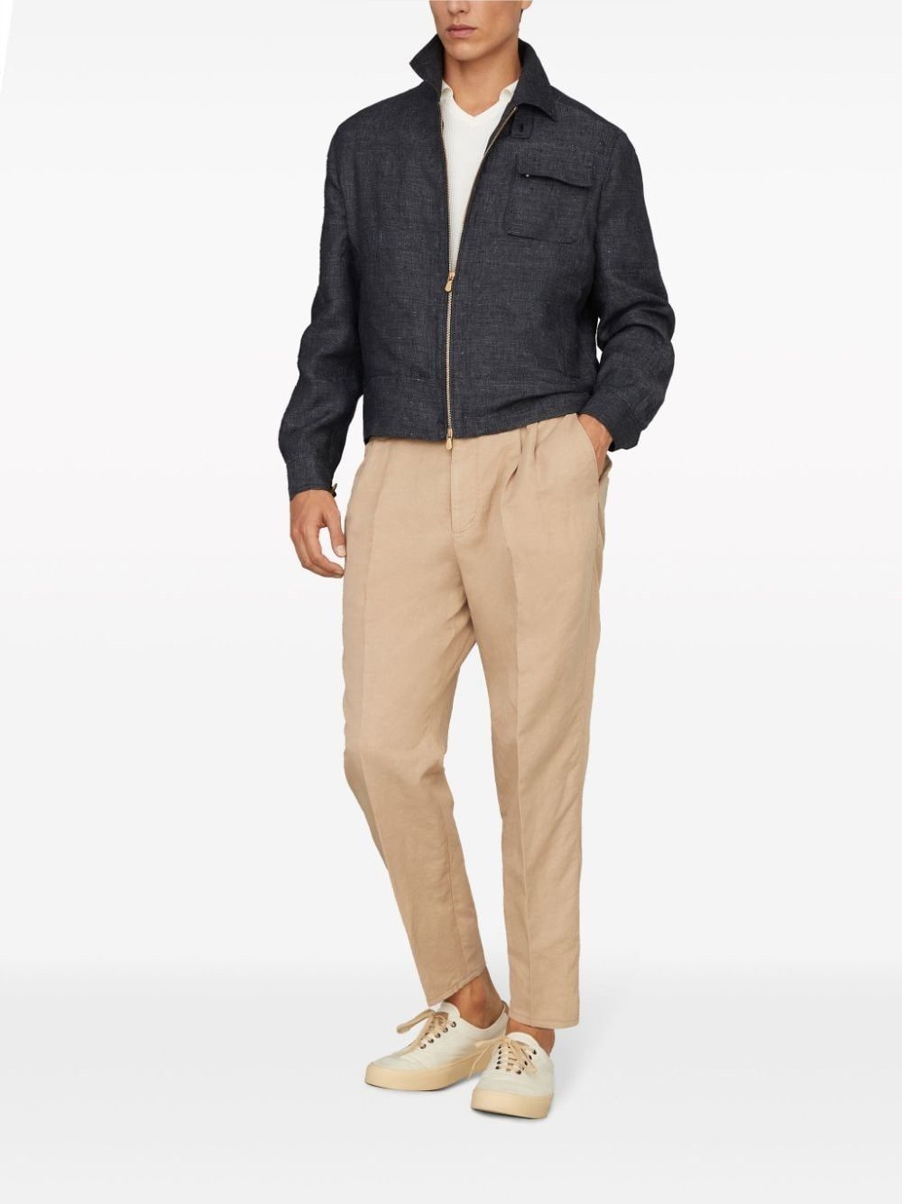 Brunello Cucinelli Dyed Pants in Medium Brown Size US 32 / EU 48 - 2 Thumbnail