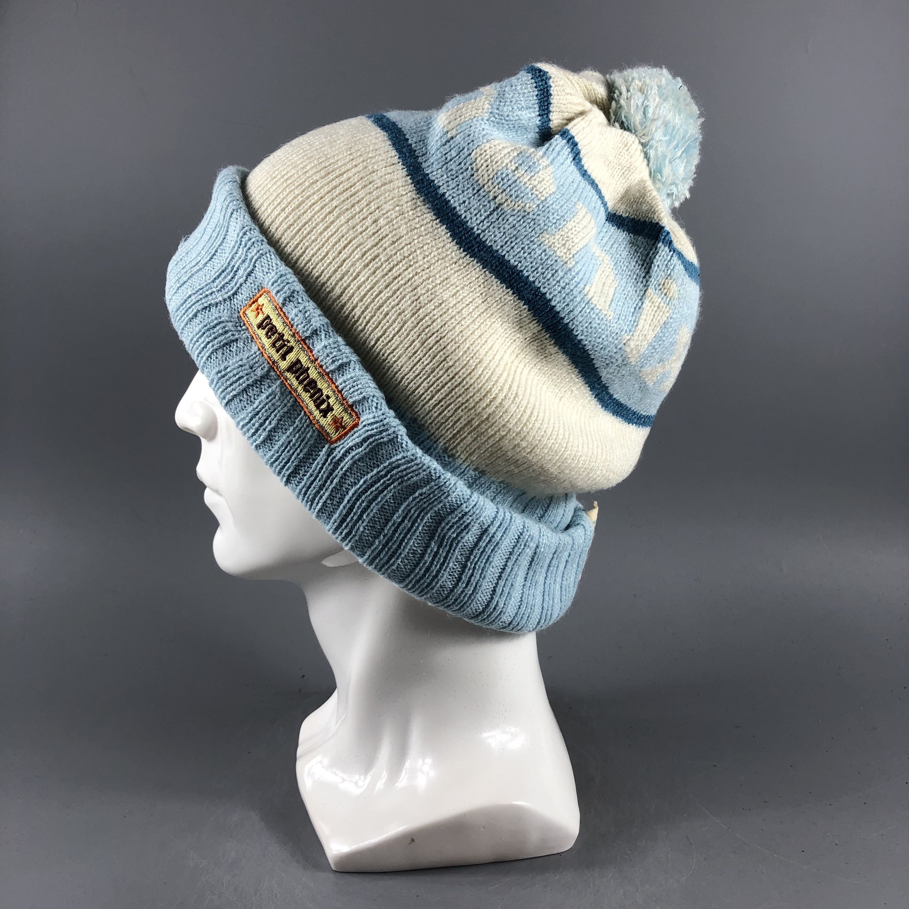 Phenix × Vintage Womens Petit Phenix Bobble Beanie Snow Hat Snow Cap -D395 Size ONE SIZE - 2 Thumbnail