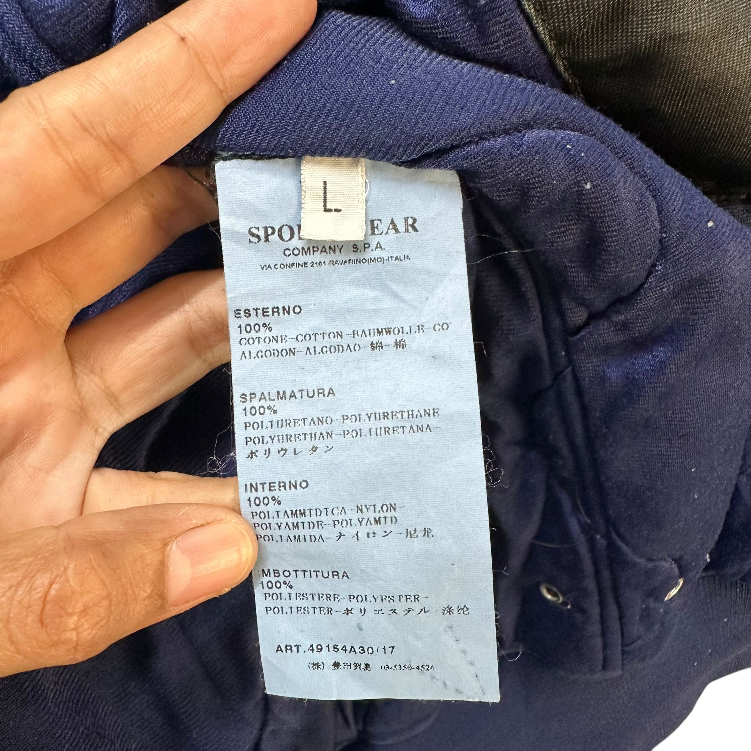 Stone Island Trashed STONE ISLAND Puffer Hooded Jacket #A82-1994 Size US L / EU 52-54 / 3 - 16 Thumbnail
