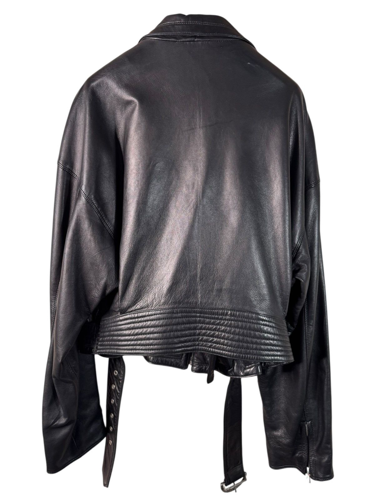 Versace Gianni Versace SS 94 leather Medusa safety pin biker jacket Size M / US 6-8 / IT 42-44 - 13 Thumbnail