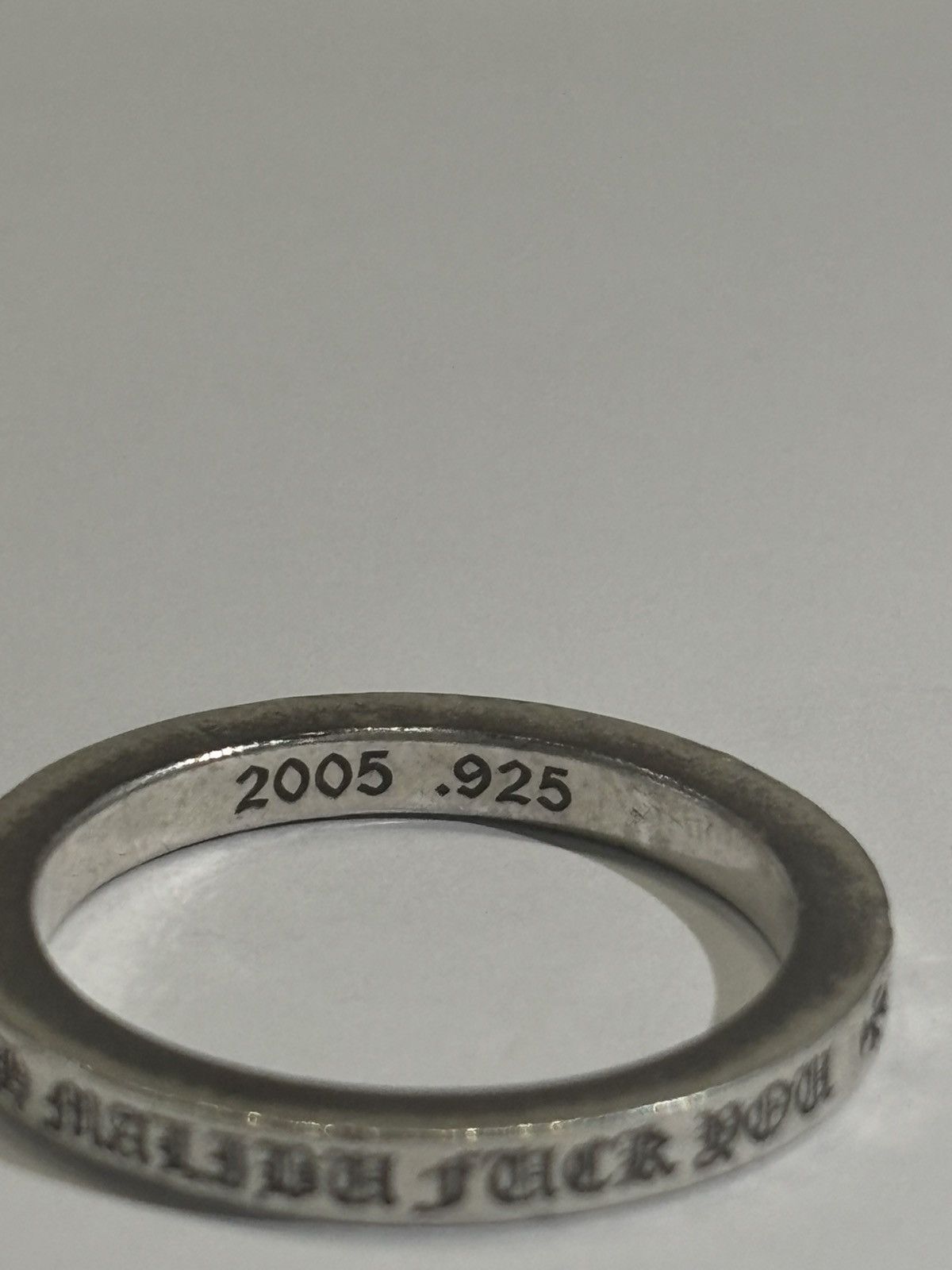 Chrome Hearts CHROME HEARTS MALIBU ‘F*CK YOU’ RING SIZE 12 1/4 Size ONE SIZE - 6 Thumbnail