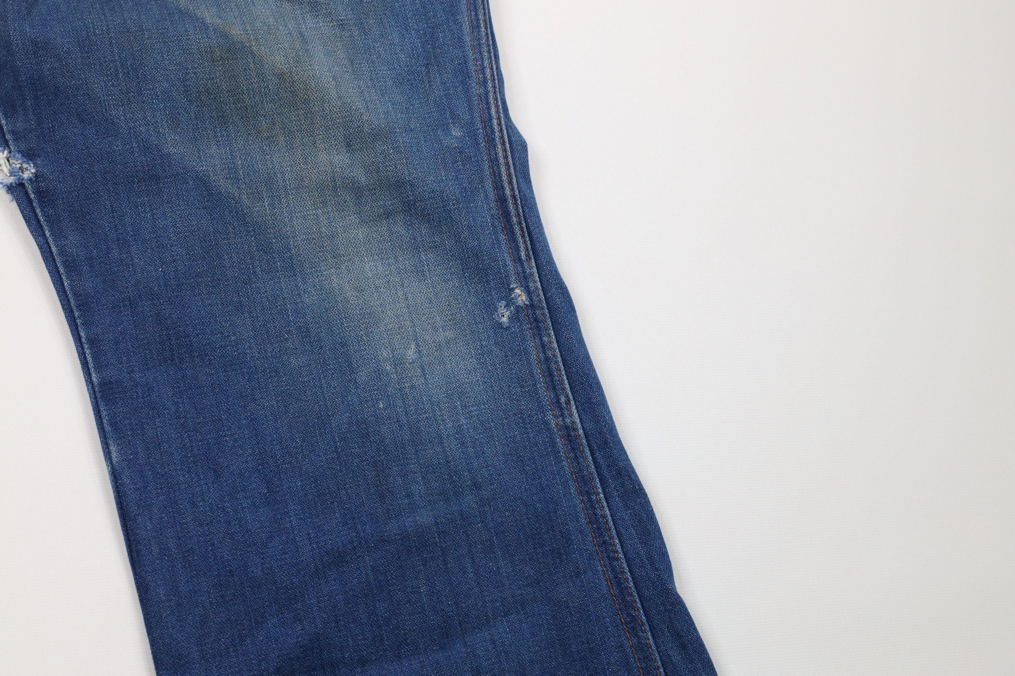 Vintage × Wrangler Vintage 70s Wrangler Wide Leg Bell Bottoms Denim Jeans USA Size US 36 / EU 52 - 6 Thumbnail