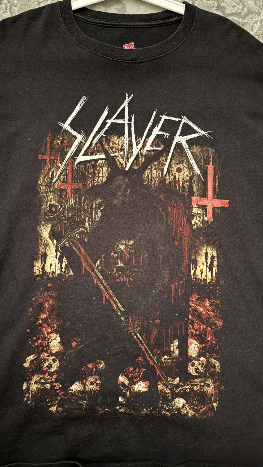 Slayer Slayer 2017 North America Tour Tee Black Size XL Size US XL / EU 56 / 4 - 2 Thumbnail
