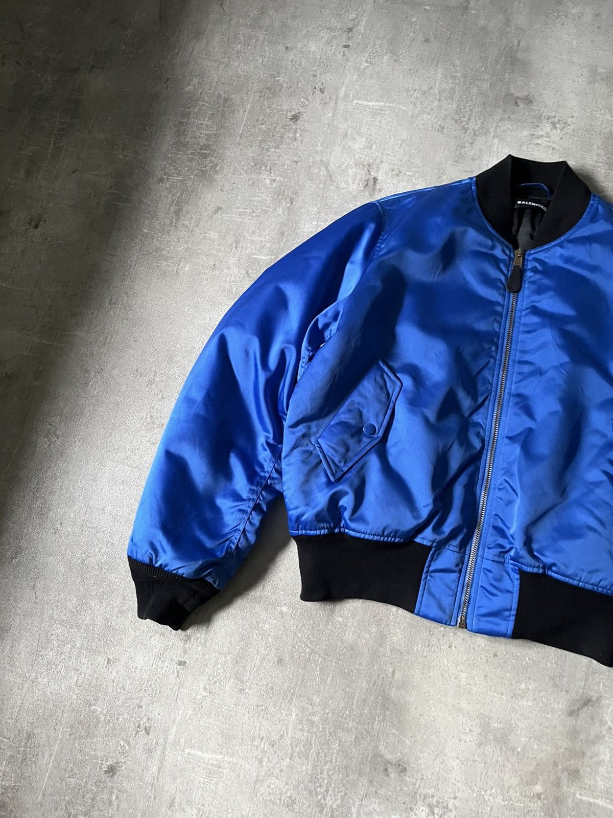 Balenciaga Balenciaga political campaign bomber jacket blue Size US M / EU 48-50 / 2 - 8 Thumbnail