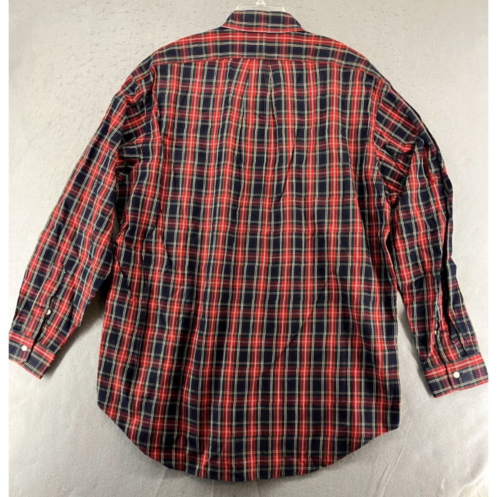 Ralph Lauren Ralph Lauren Blaire Button-Down Shirt Men L Red Plaid Long Sleeve Casual Business Preppy Size US L / EU 52-54 / 3 - 6 Thumbnail