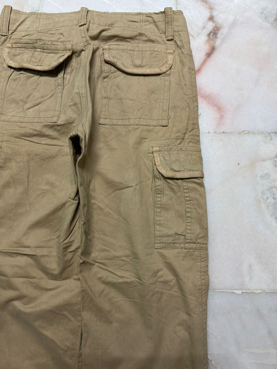 Abercrombie & Fitch Vintage Abercrombie And Fitch Tactical Military Cargo Zipper Size US 31 - 19 Thumbnail