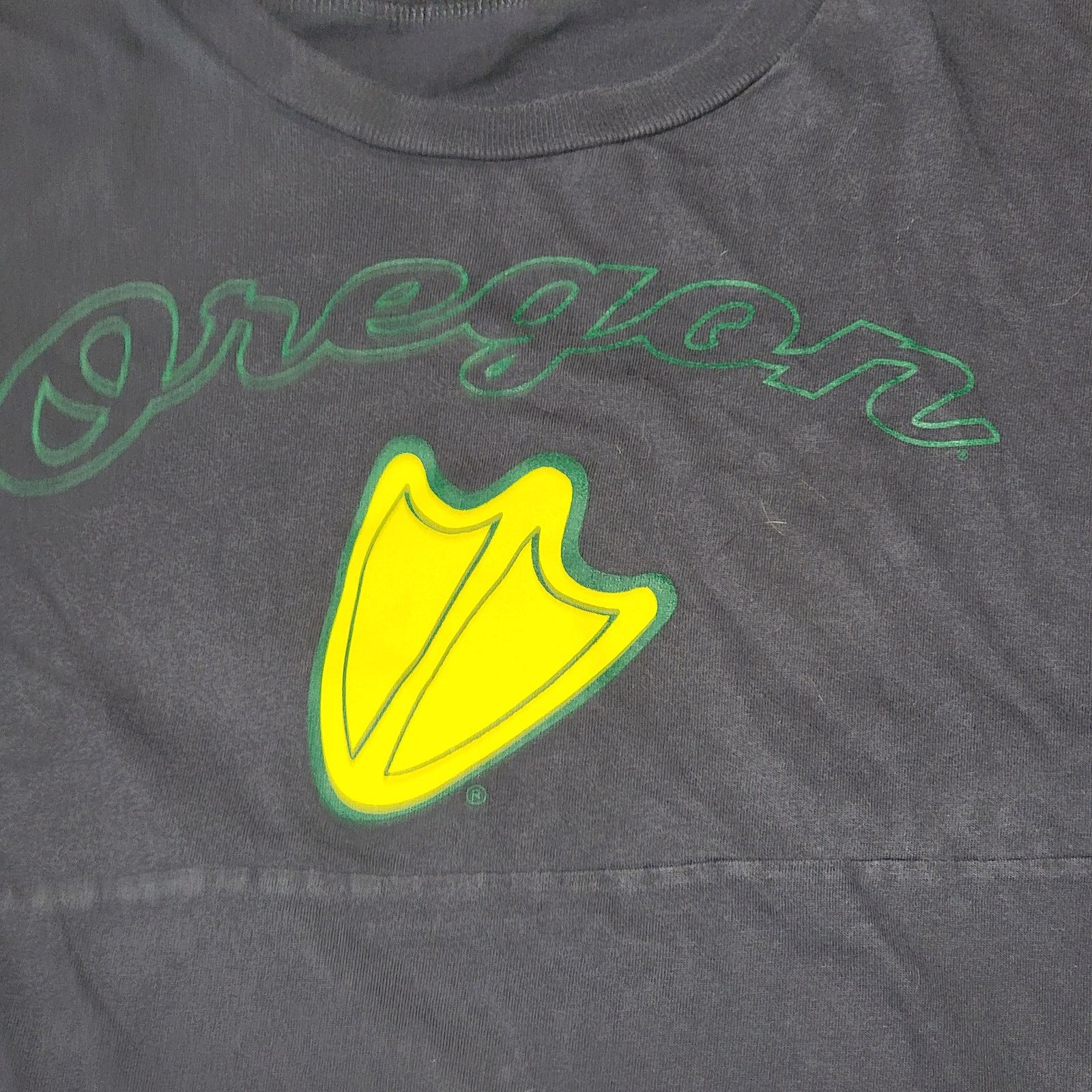 Other Oregon Ducks LS Dark Blue/Grey Heavyweight Tee - Size Medium Size M / US 6-8 / IT 42-44 - 3 Thumbnail