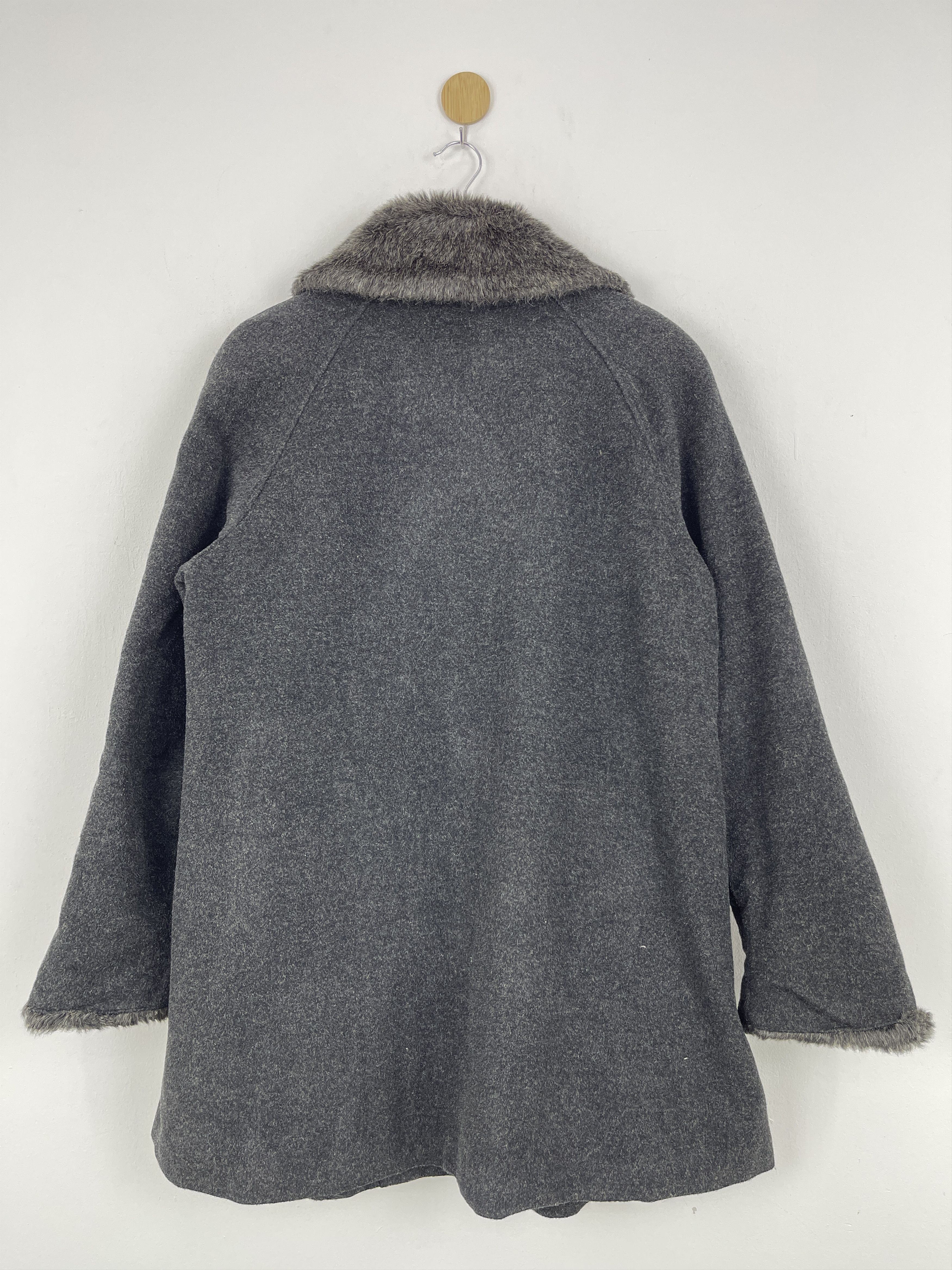 Japanese Brand Vintage Japanese Brand Wool Long Sherpa Jacket JA0074 Size US M / EU 48-50 / 2 - 2 Thumbnail