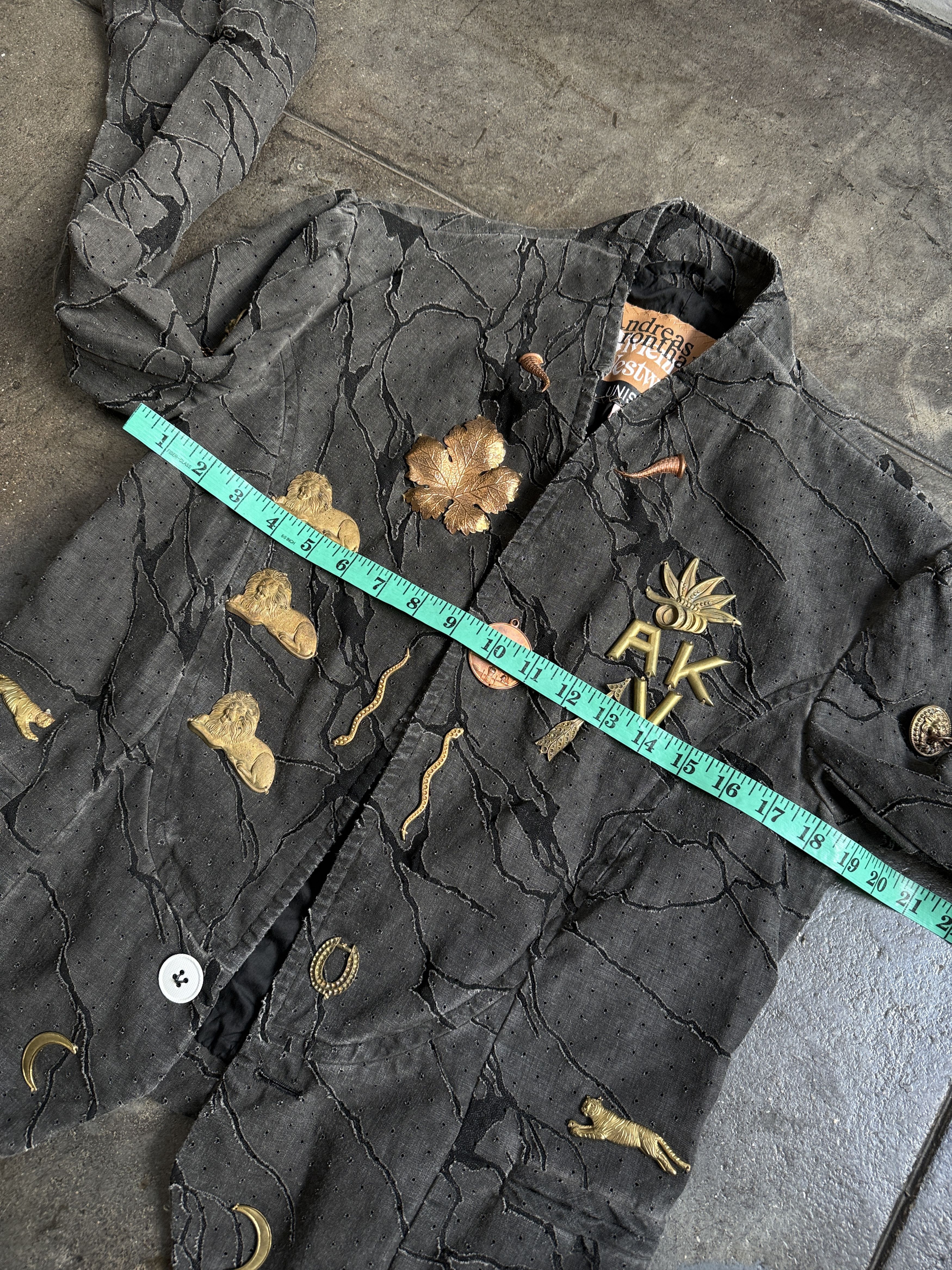 Vivienne Westwood 2016 2k$ New RARE Andreas Jacket w/ Big Metal Pins Size M / US 6-8 / IT 42-44 - 7 Thumbnail